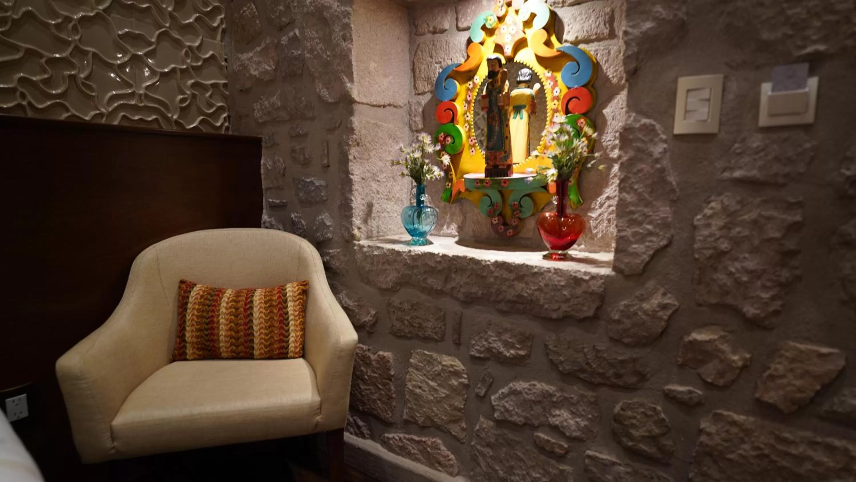 Seating area in Hotel De La Soledad