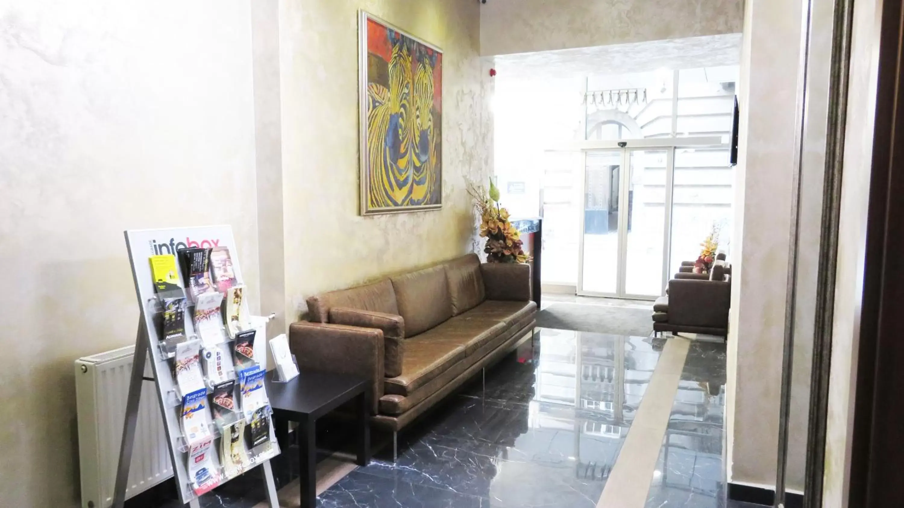 Lobby or reception in Hotel Marshal Garni