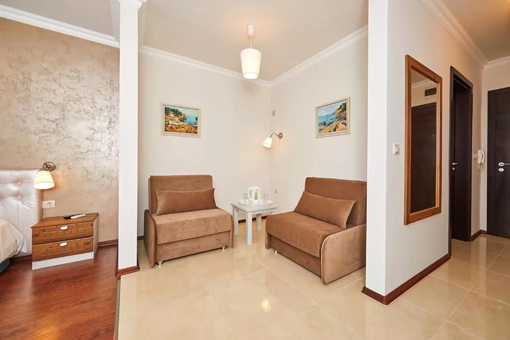 Seating area in Penelopa Palace Apart Hotel & SPA