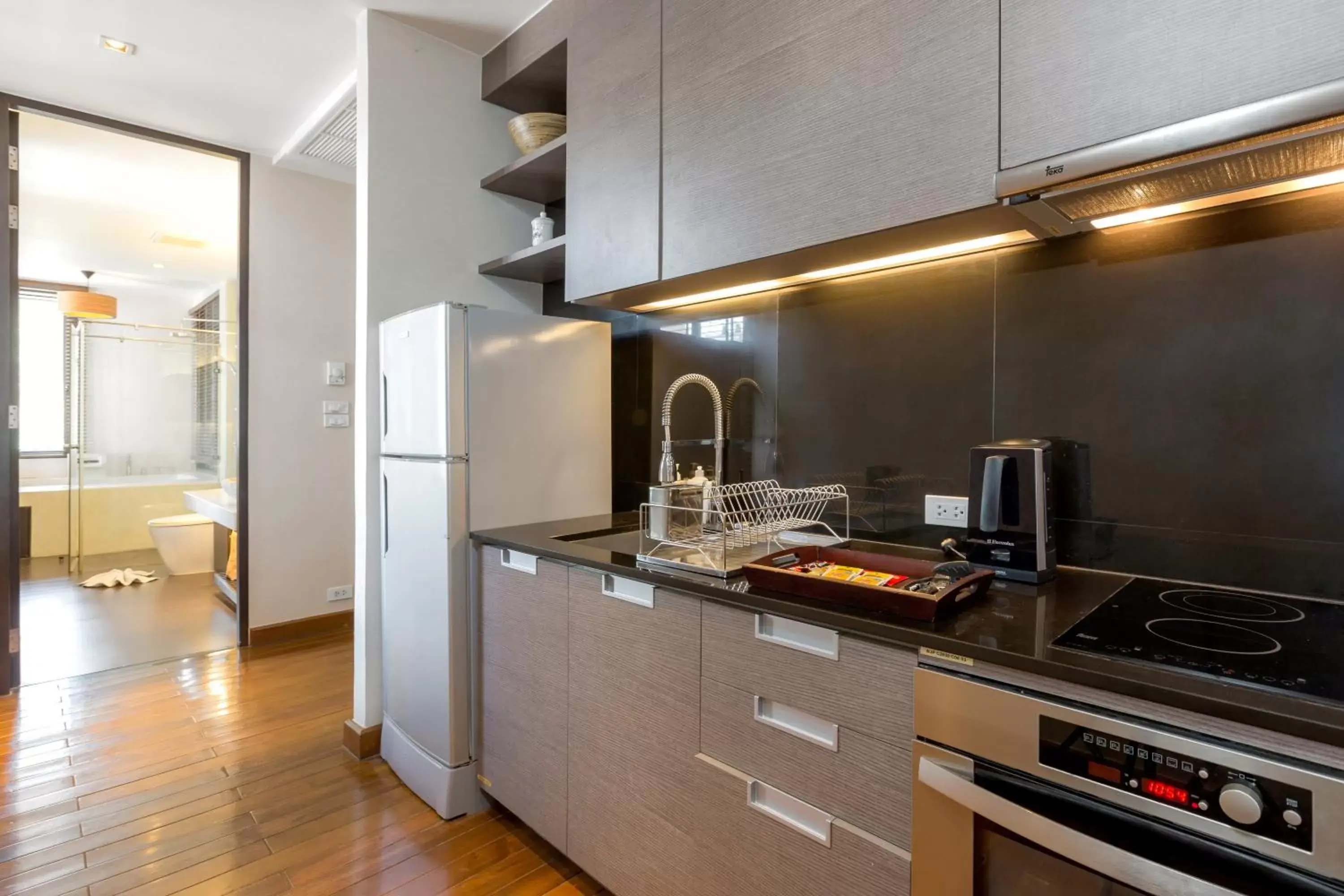 Kitchen or kitchenette in The Sea Koh Samui Resort and Residences by Tolani Kitchen or kitchenette in The Sea Koh Samui Resort and Residences by Tolani