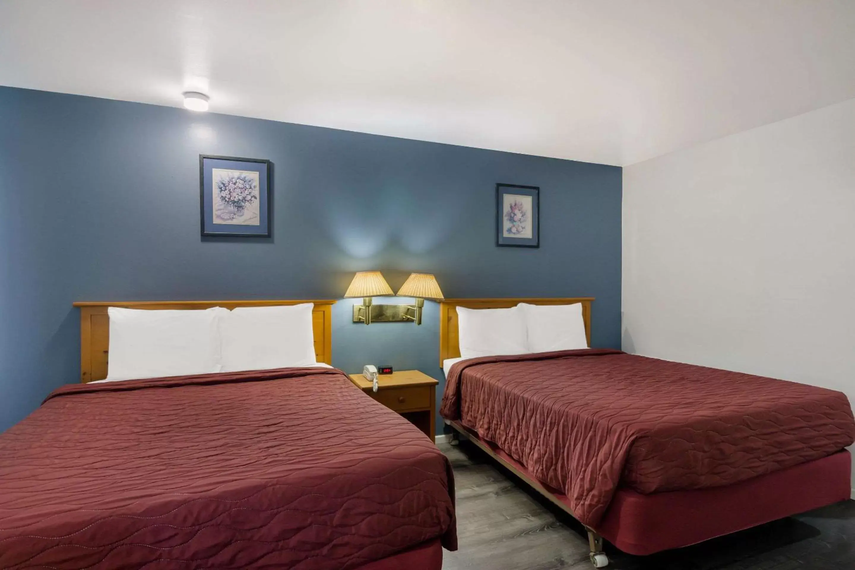 Standard Double Room with Two Double Beds - Non Smoking in Rodeway Inn & Suites Sidney Historic Downtown I-80