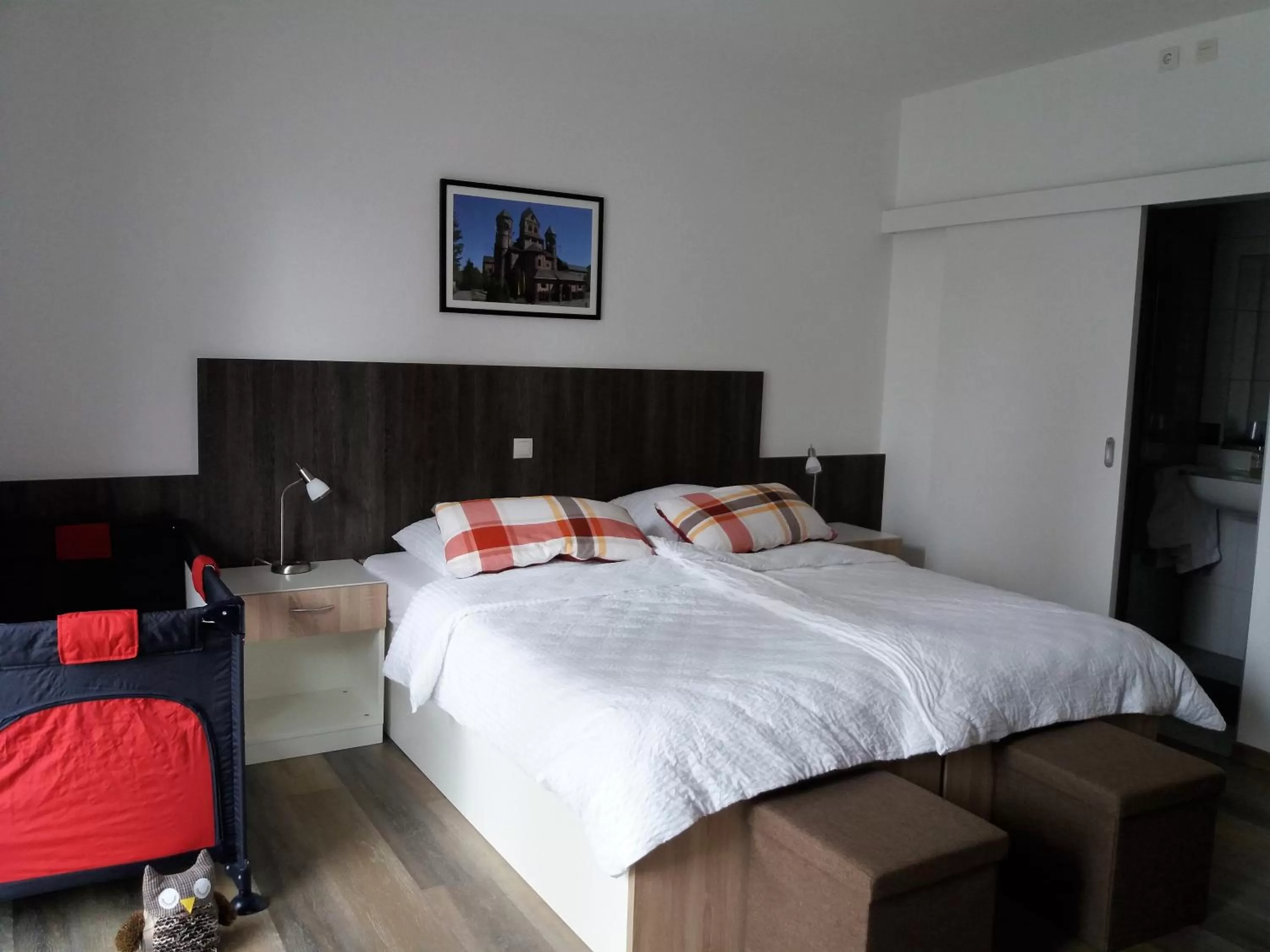 cot, Bed in Gästehaus Am Hochsimmer