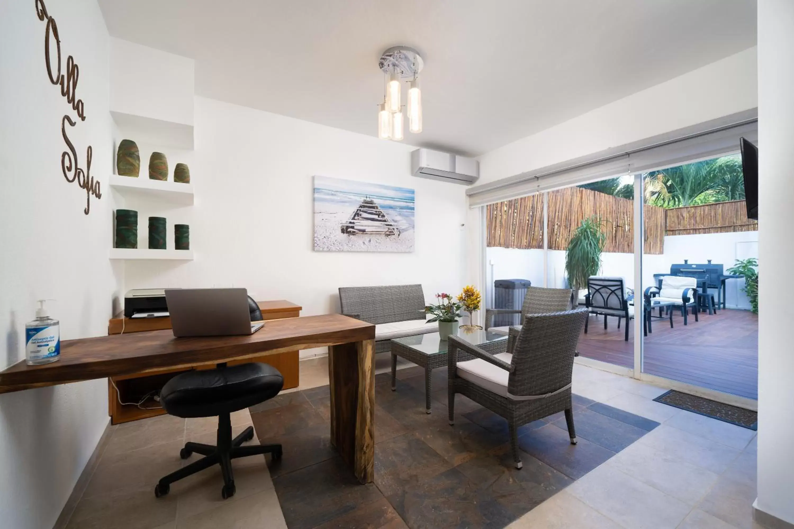 Living room in Villa Sofía Holiday Accommodations