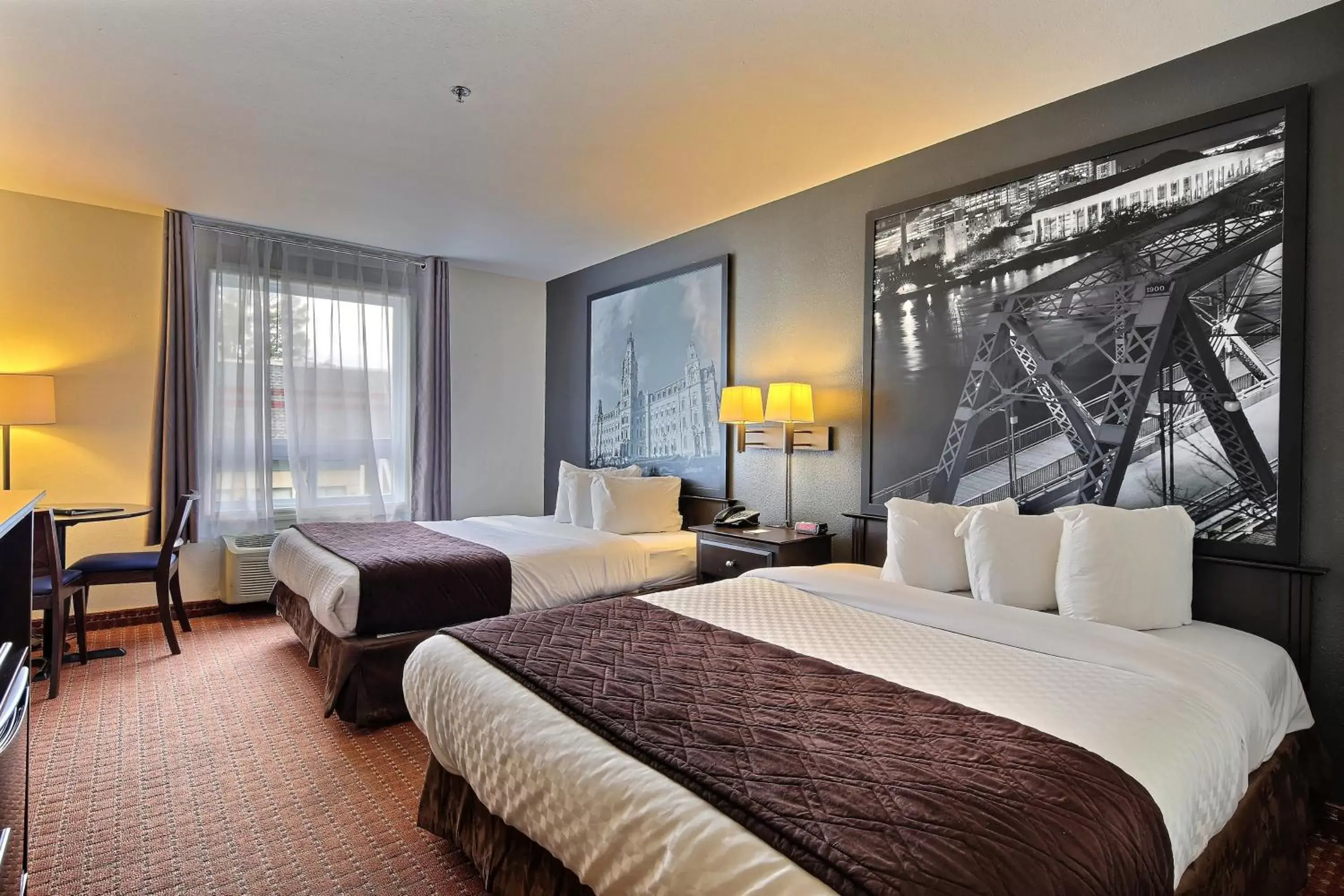 Bed in Super 8 by Wyndham Quebec City