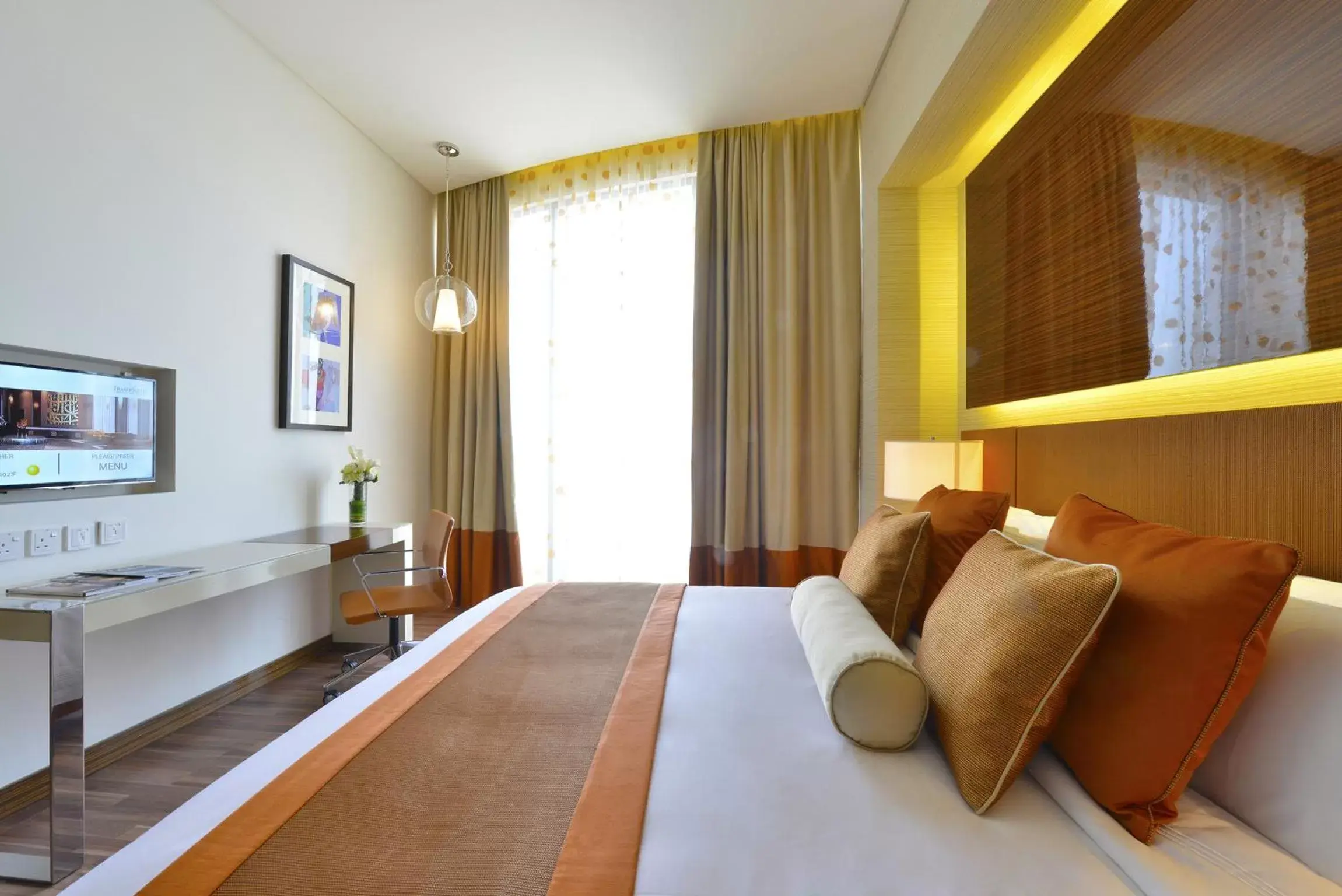 Bedroom, Bed in Fraser Suites Diplomatic Area Bahrain