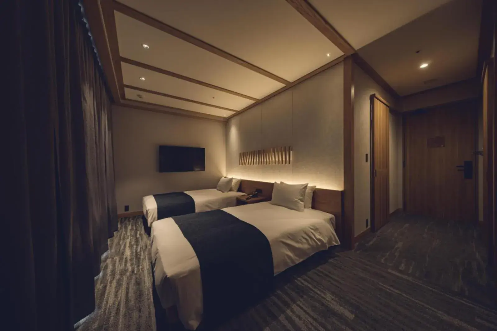 Photo of the whole room, Bed in Tokyu Stay Hida Takayama Musubinoyu