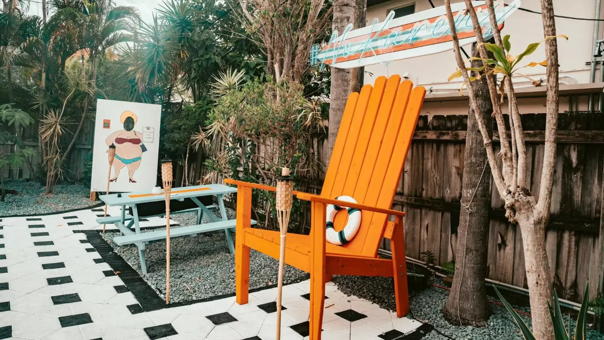 Property building, Children's Play Area in Las Olas Guest House