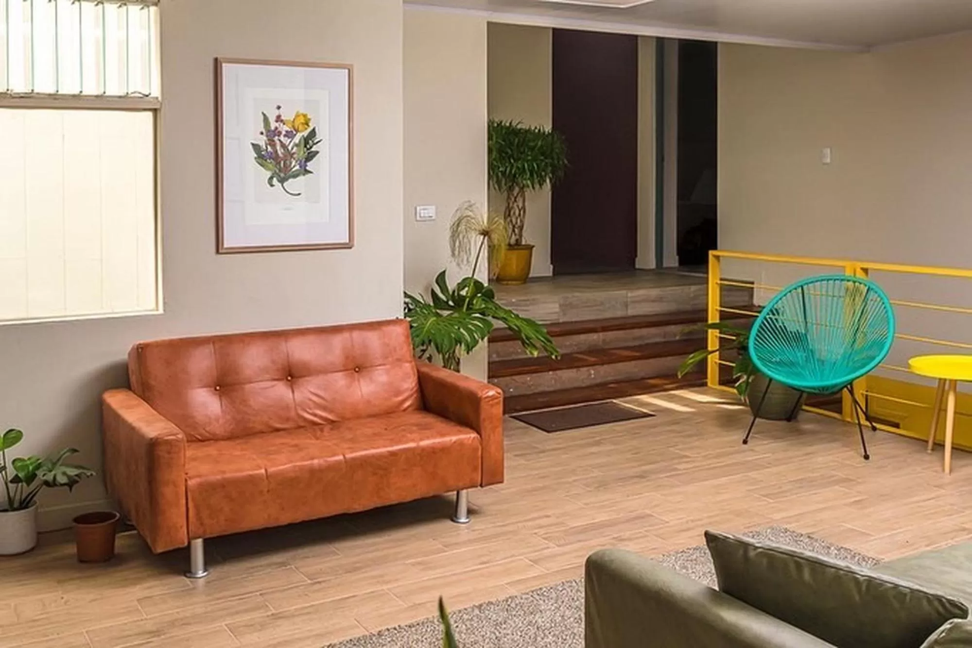 Seating area in Otoya 1907 Hotel