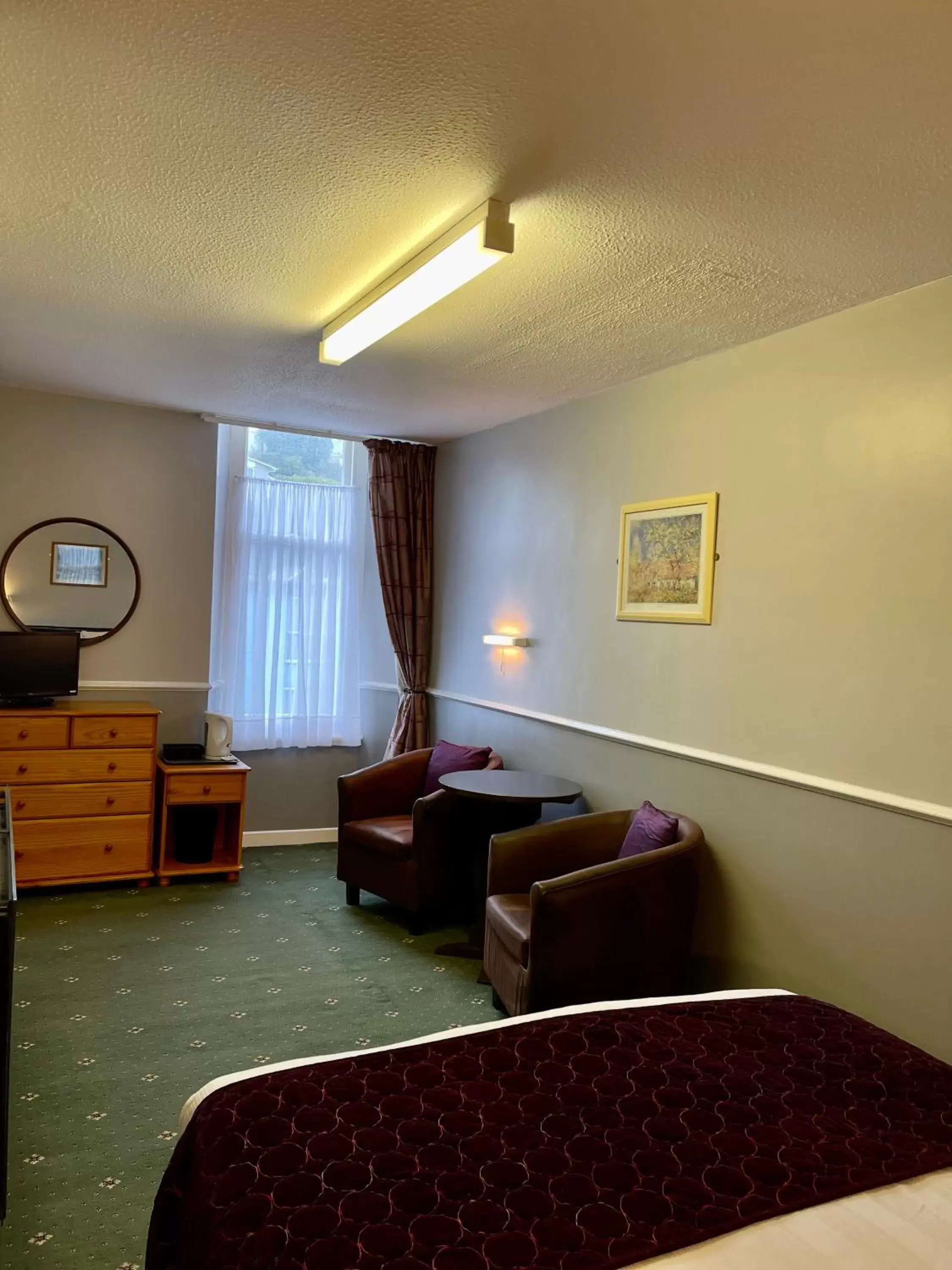 Seating Area in Palm Court B&B