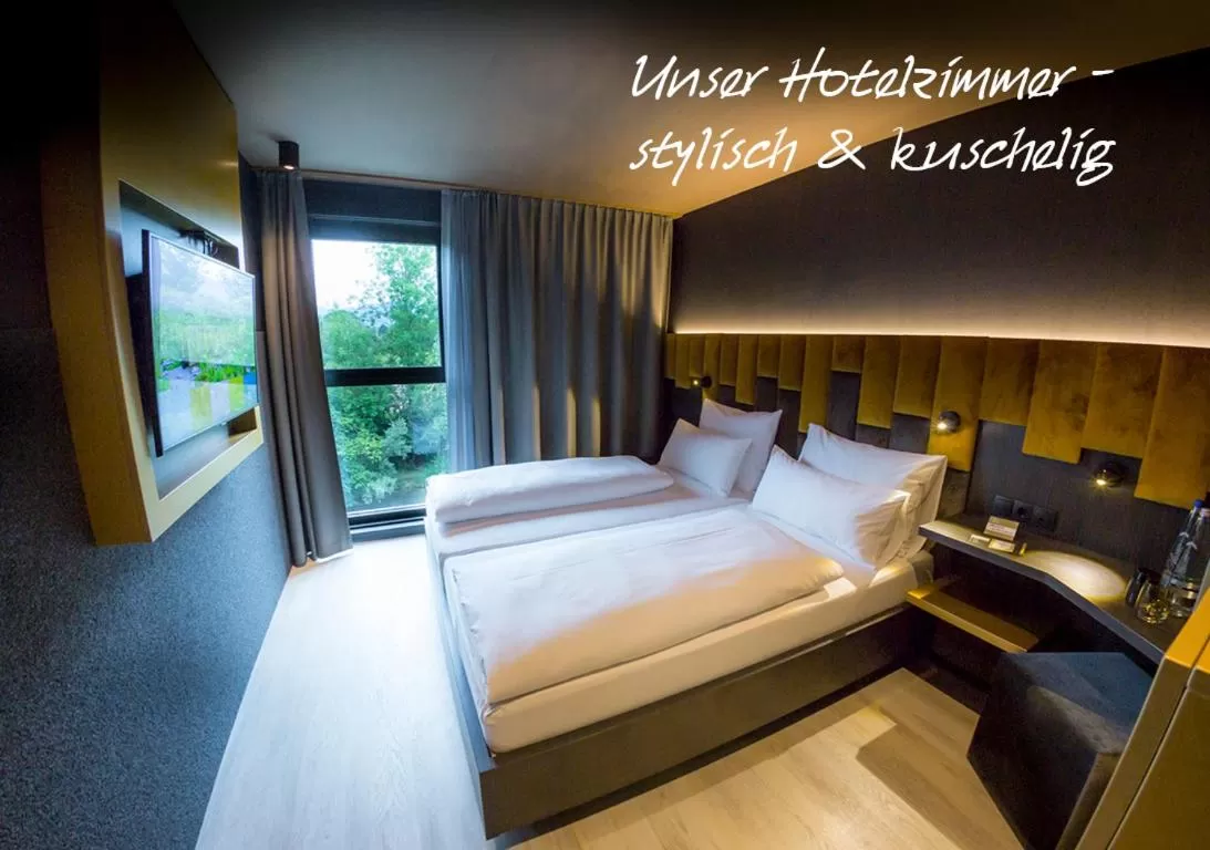 Photo of the whole room, Bed in MY HOME MY HOTEL Rosenheim