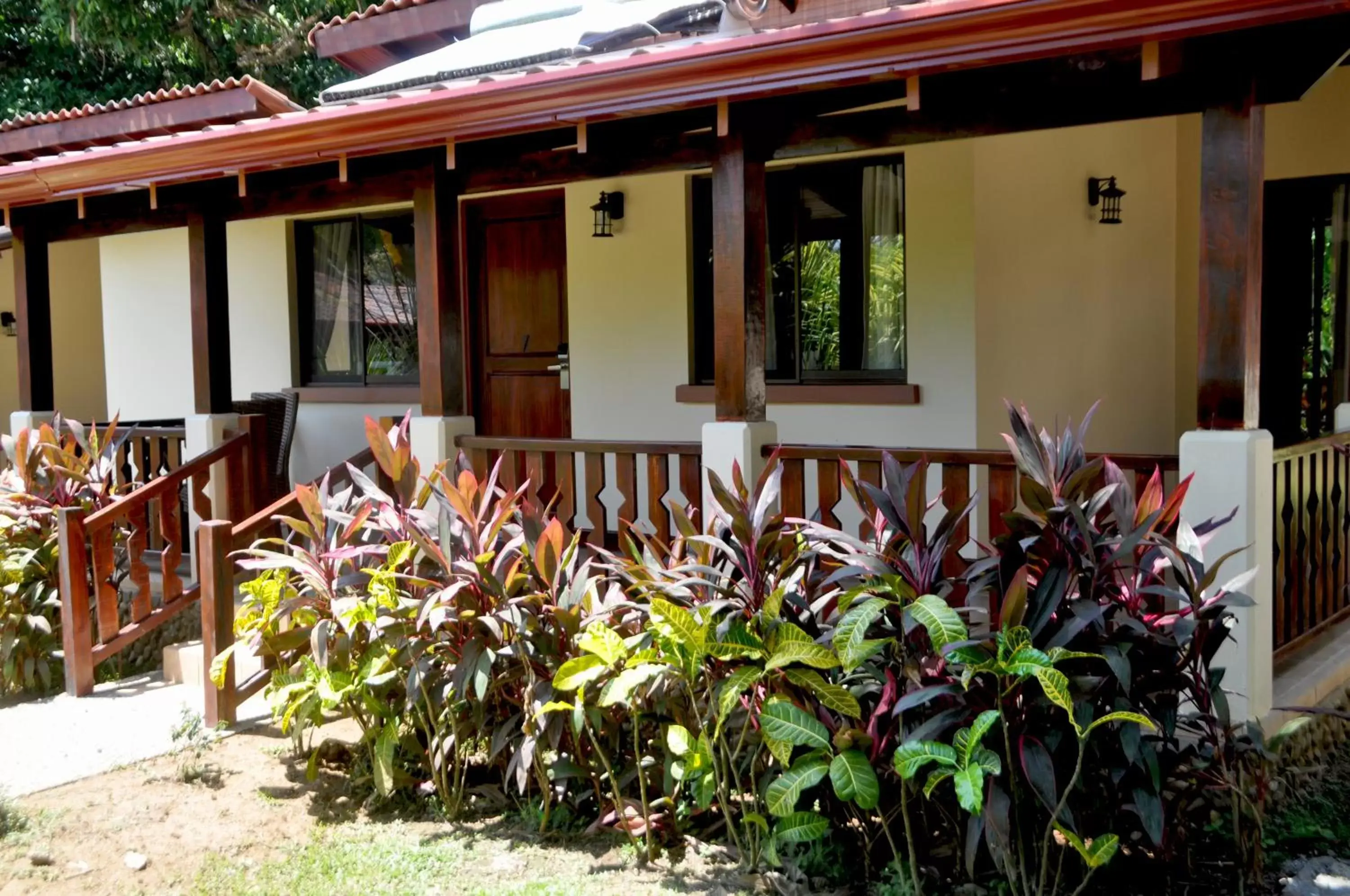 Patio, Property Building in La Foresta Nature Resort