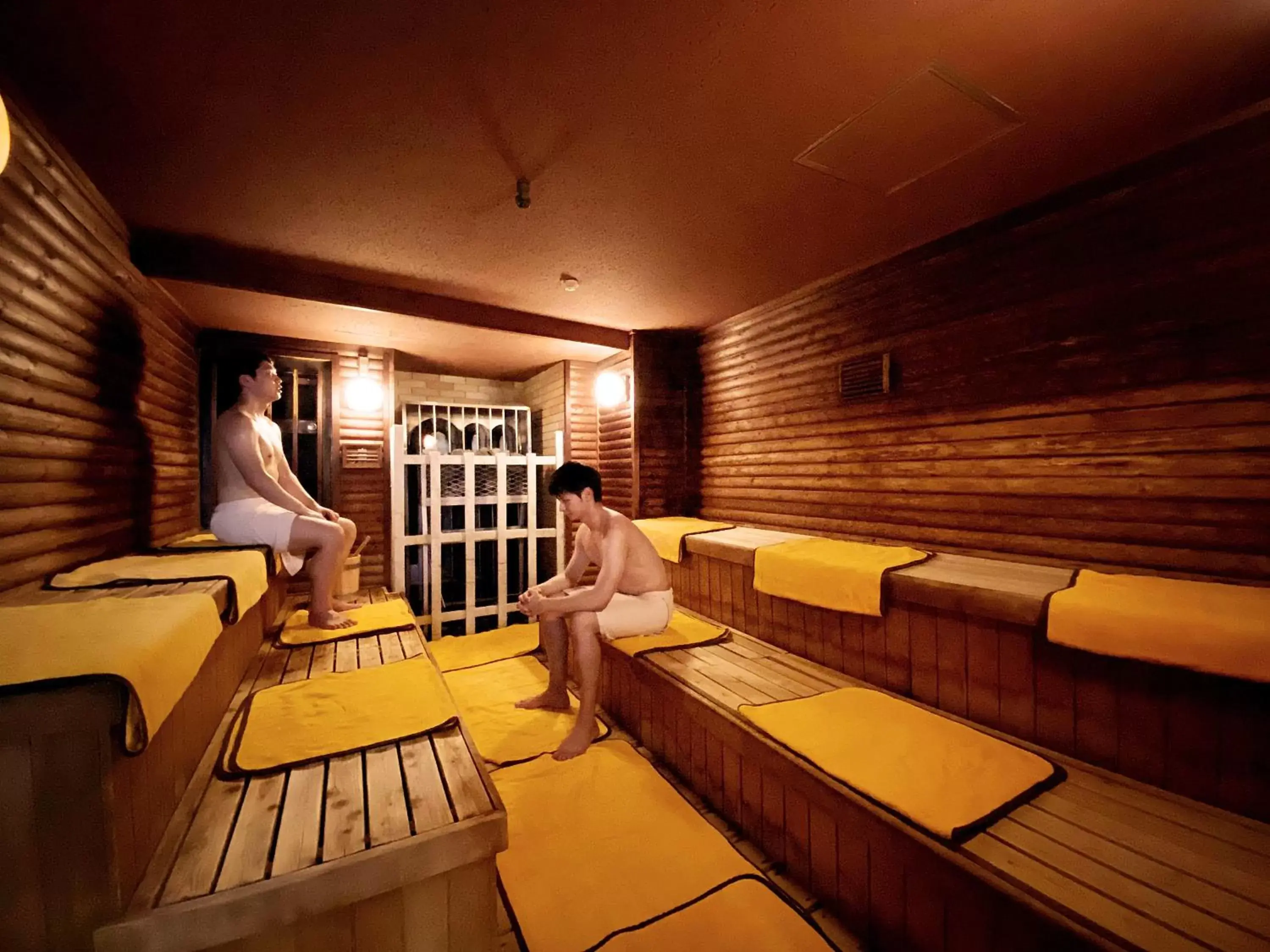 Sauna in Shinjuku Kuyakusho-mae Capsule Hotel
