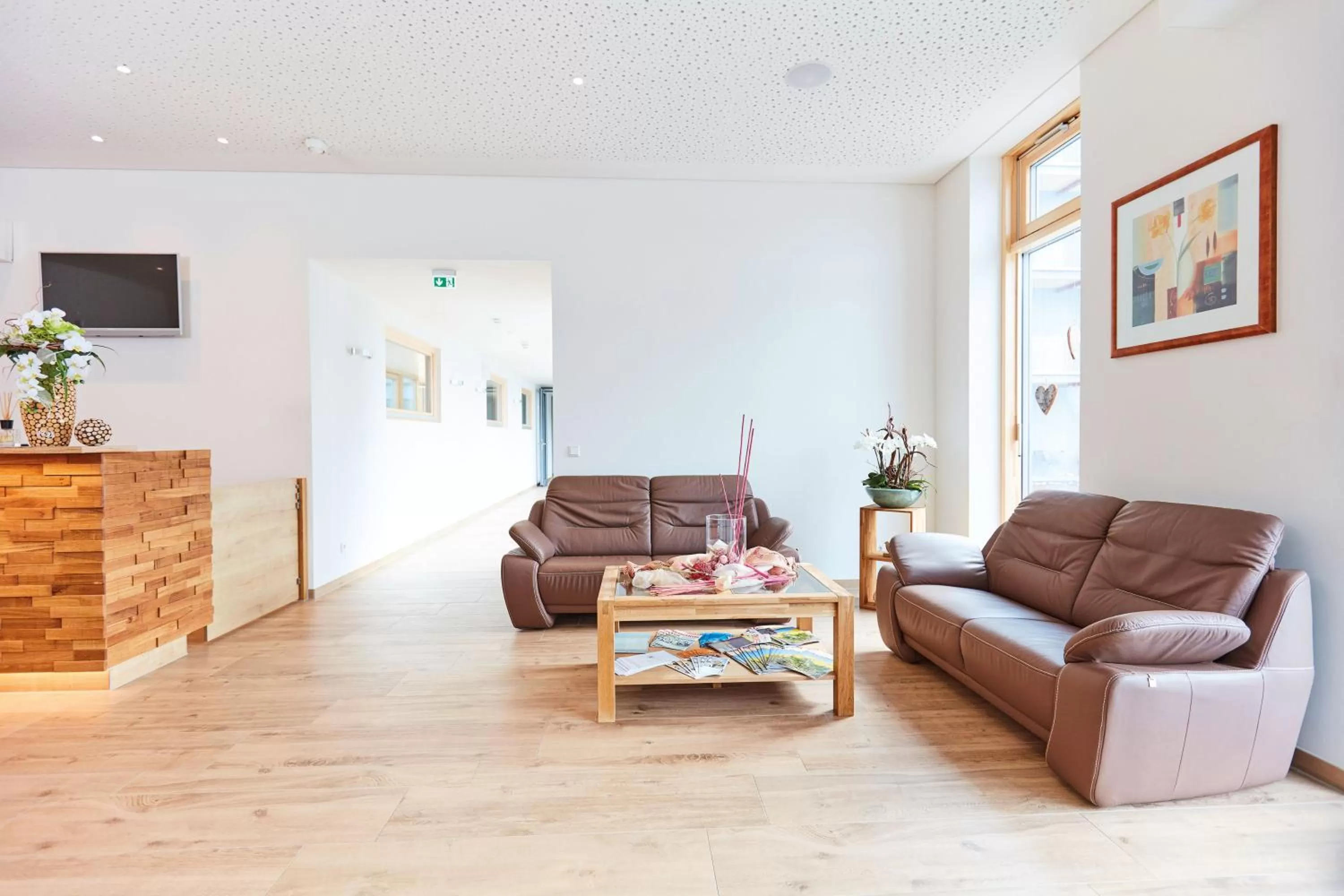 Lobby or reception in Vital Hotel an der Therme GmbH