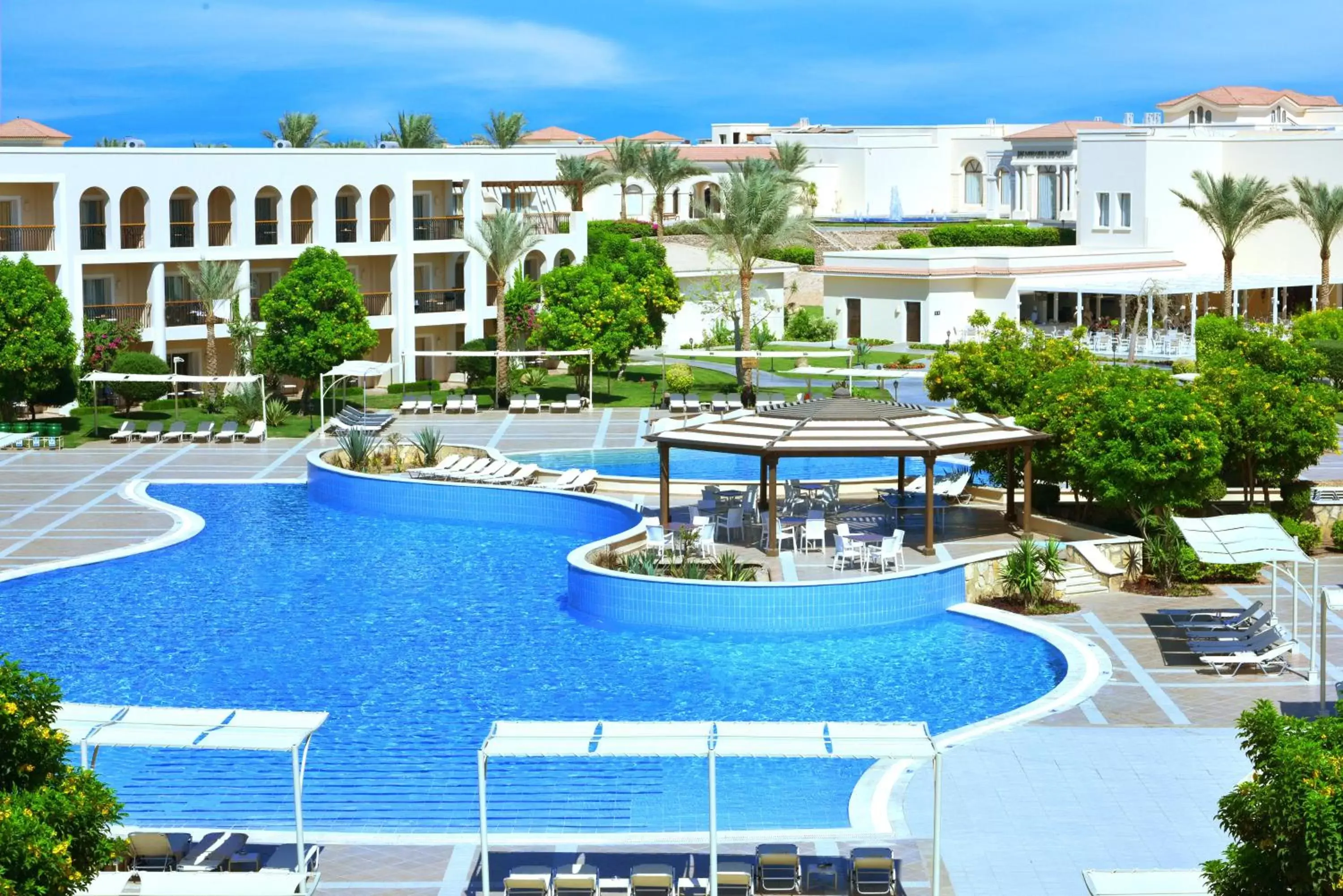 Property building, Swimming Pool in Jaz Mirabel Resort
