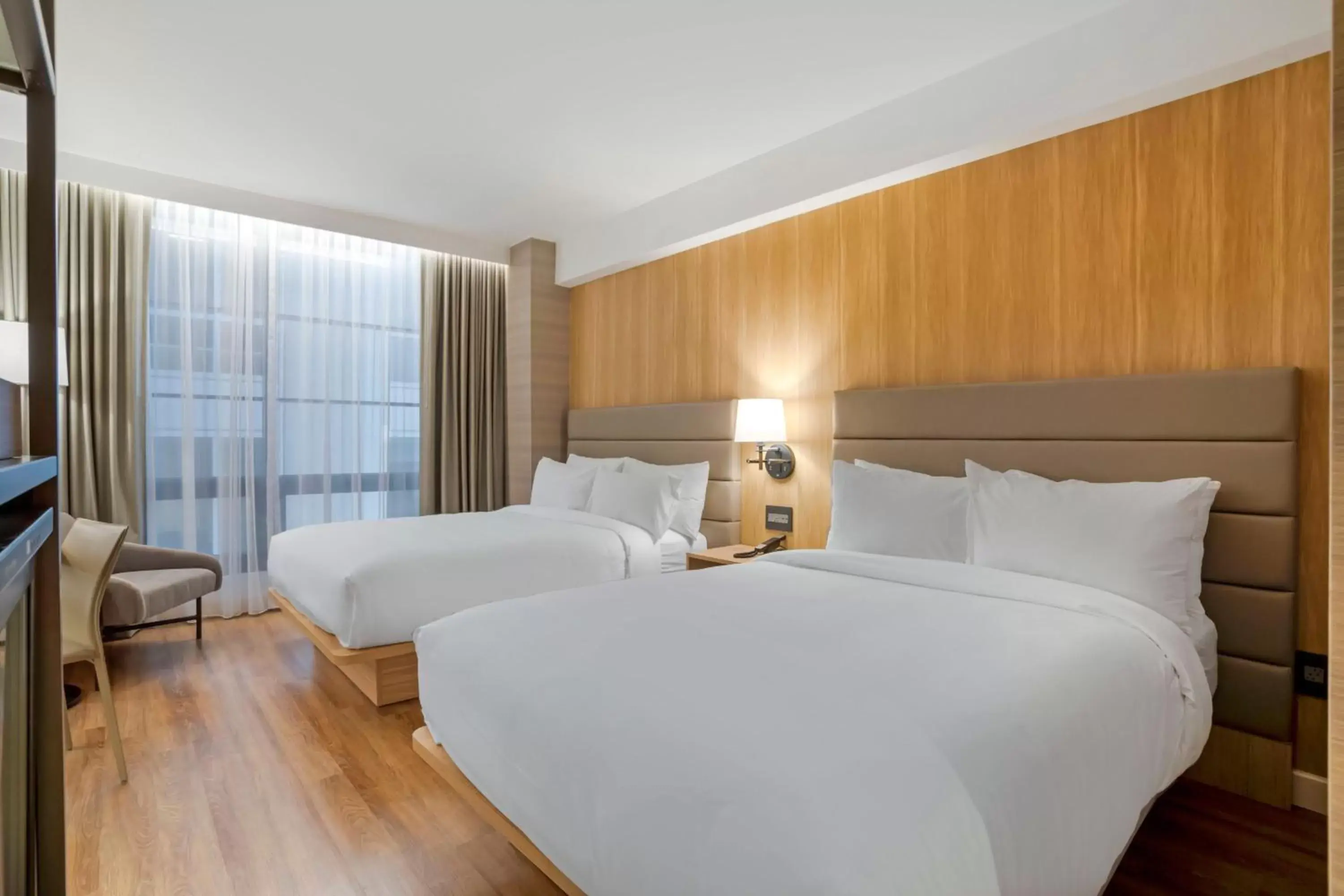 Queen Room with Two Queen Beds - Hearing Accessible in AC Hotel by Marriott Washington DC Convention Center Queen Room with Two Queen Beds - Hearing Accessible in AC Hotel by Marriott Washington DC Convention Center