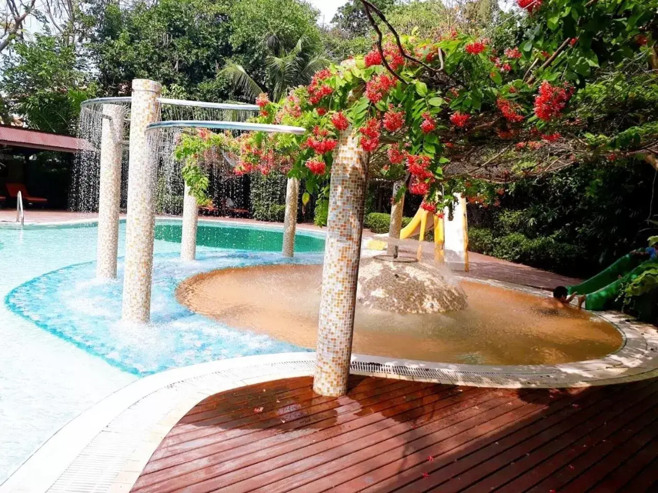 Swimming Pool in Birds and Bees Resort