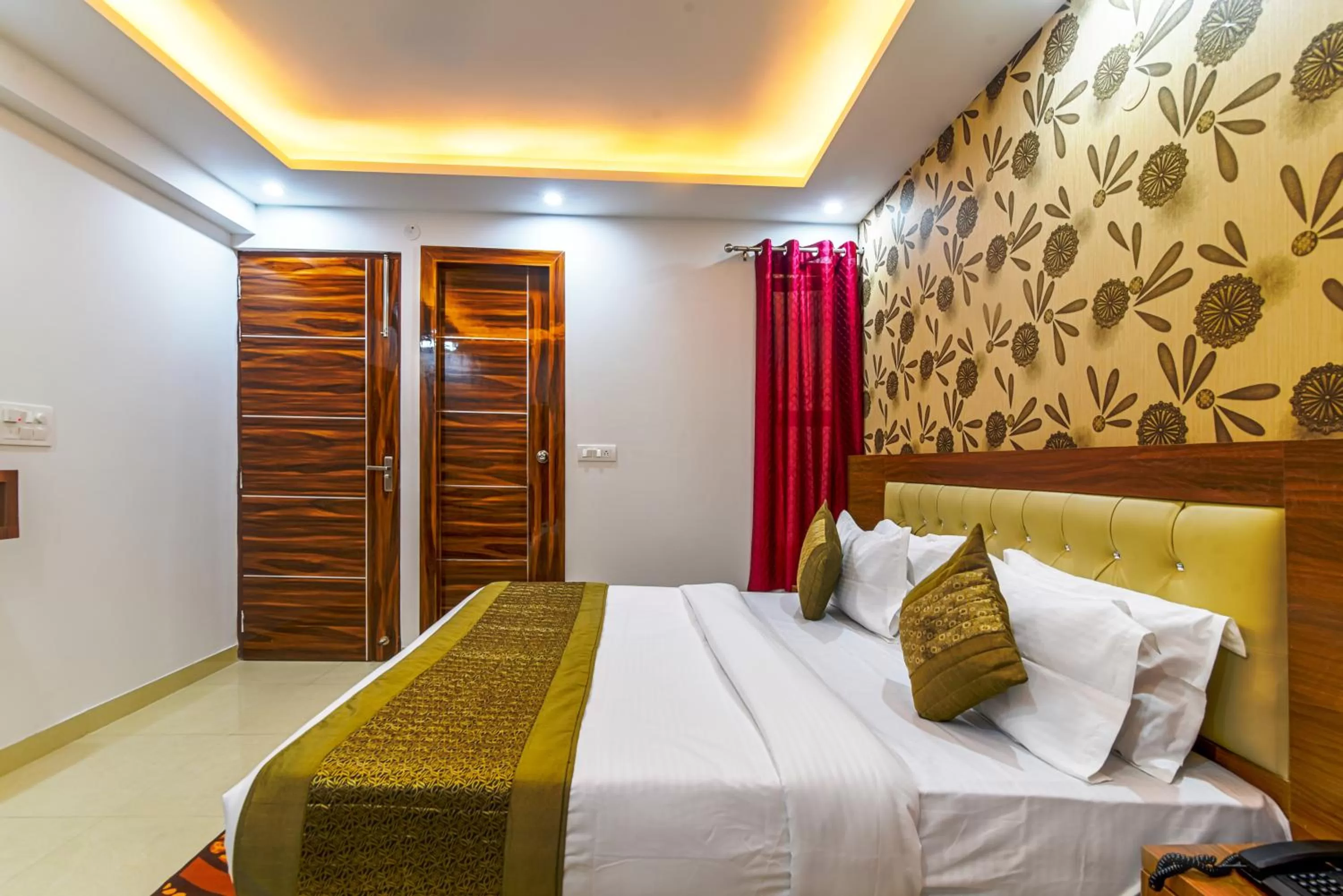 Bed in Hotel Urban Tree At Delhi Airport