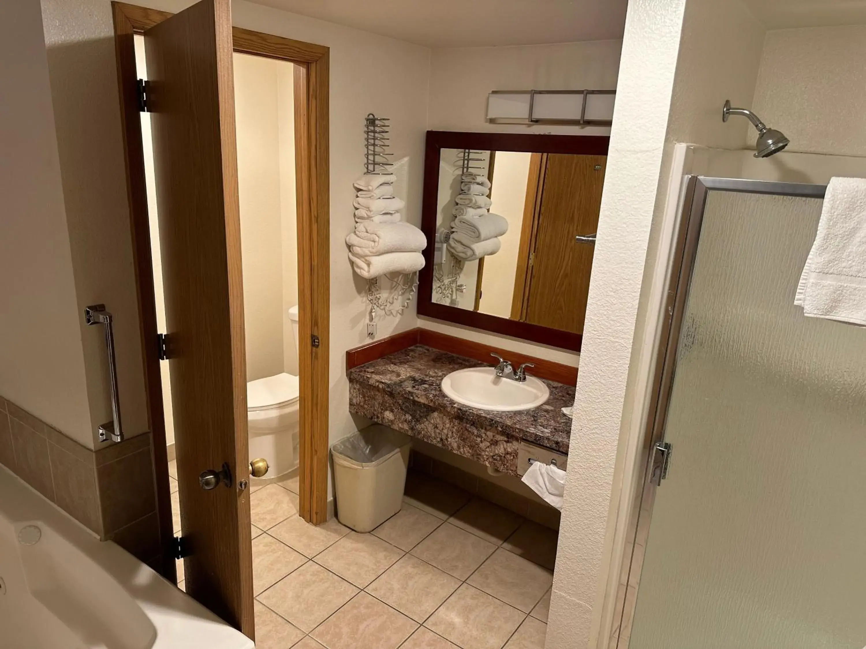 Bathroom in Econo Lodge Edmonds North Seattle