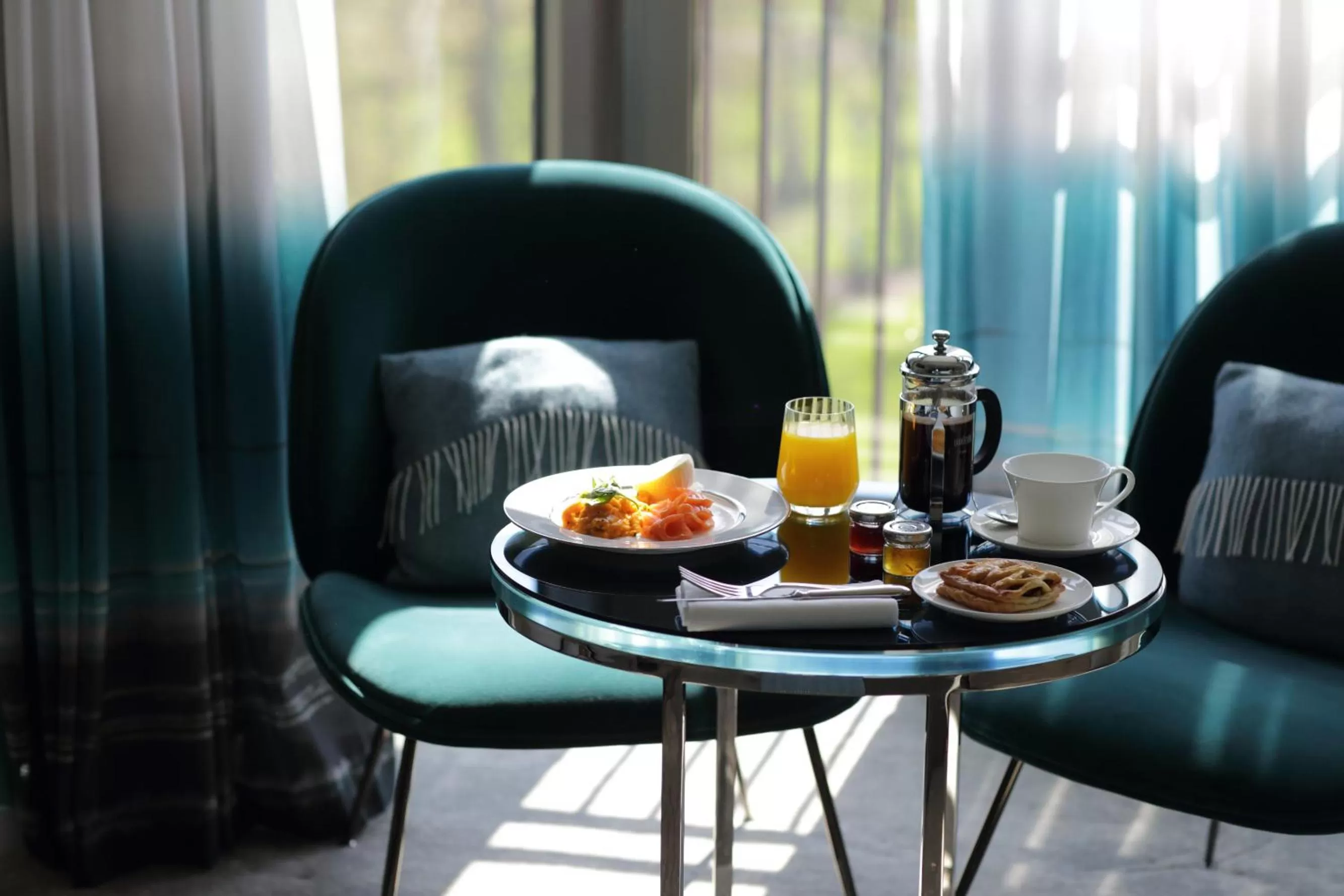 Bedroom in The Athenaeum Hotel & Residences