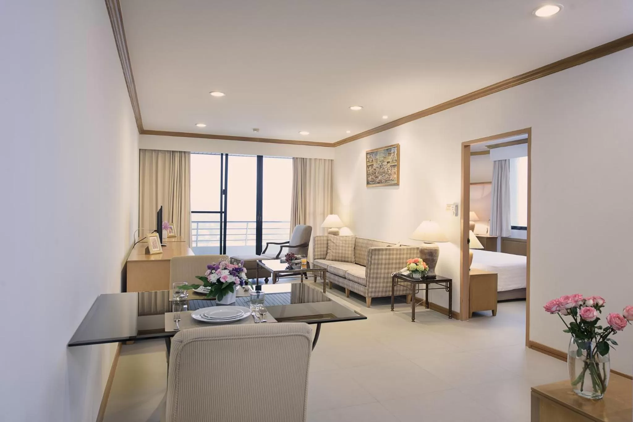 Living room in Riverine Place Hotel and Residence