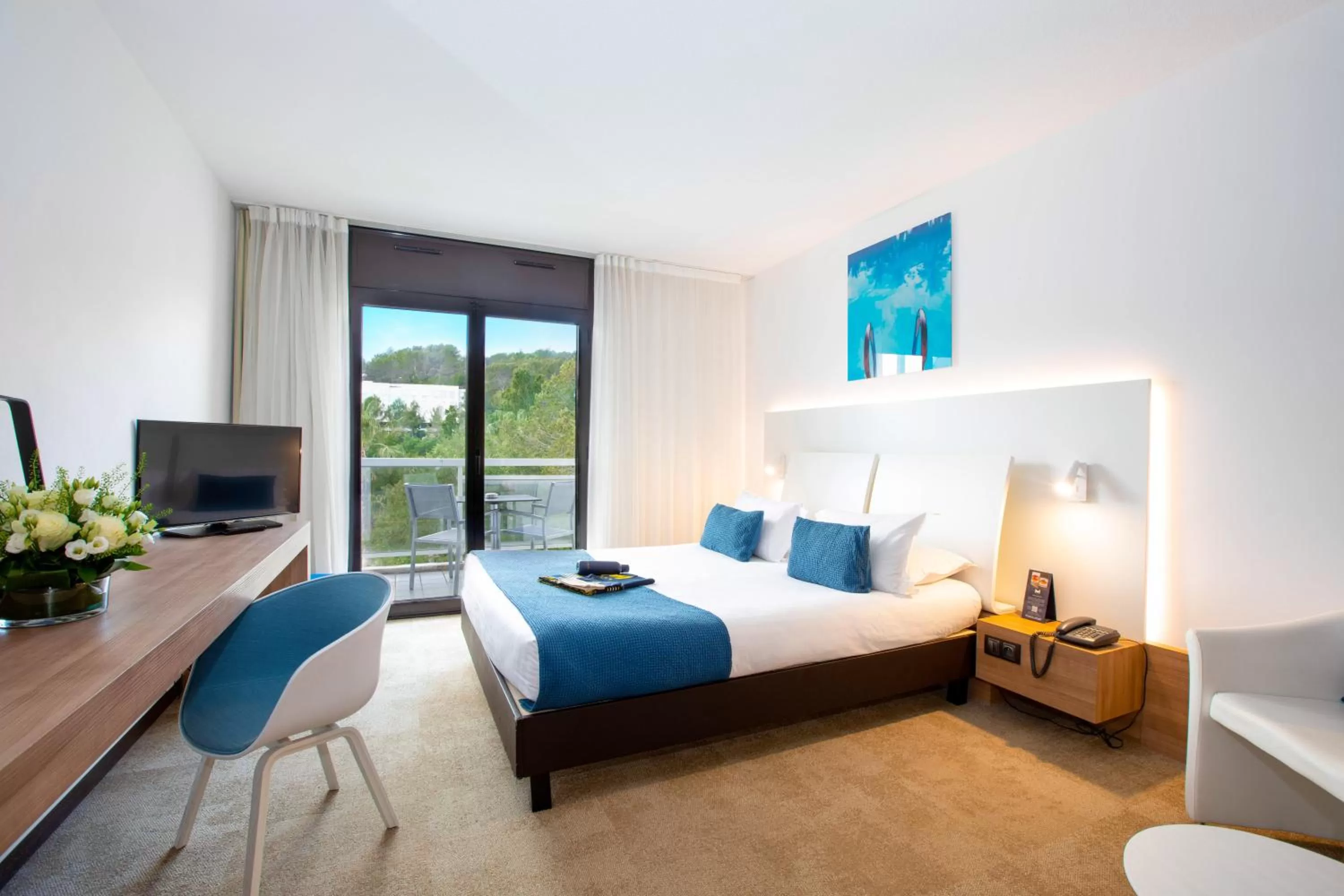 Bedroom, Bed in Mouratoglou Hotel & Resort