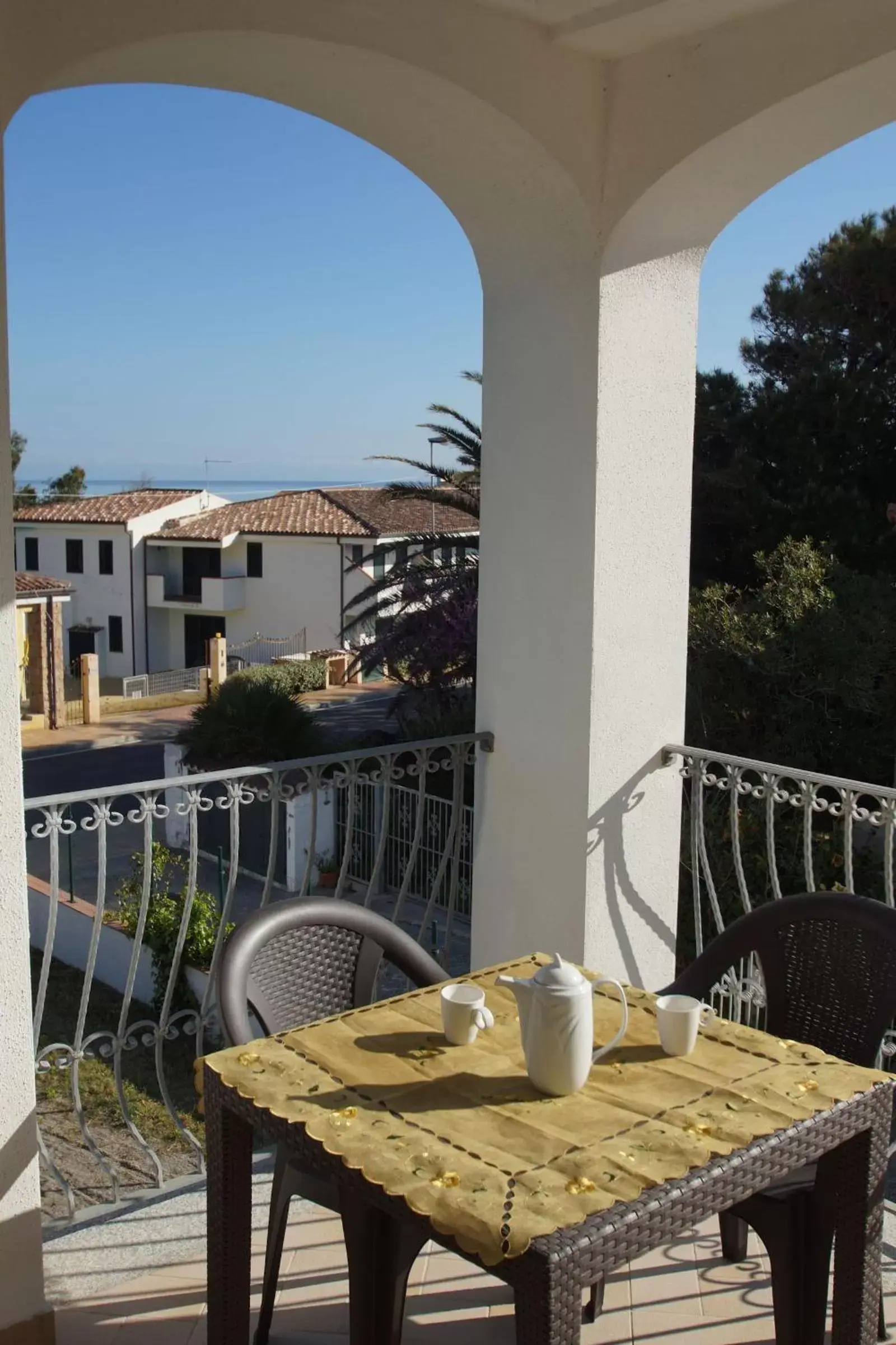 Balcony/Terrace in Hotel La Tartaruga Bianca