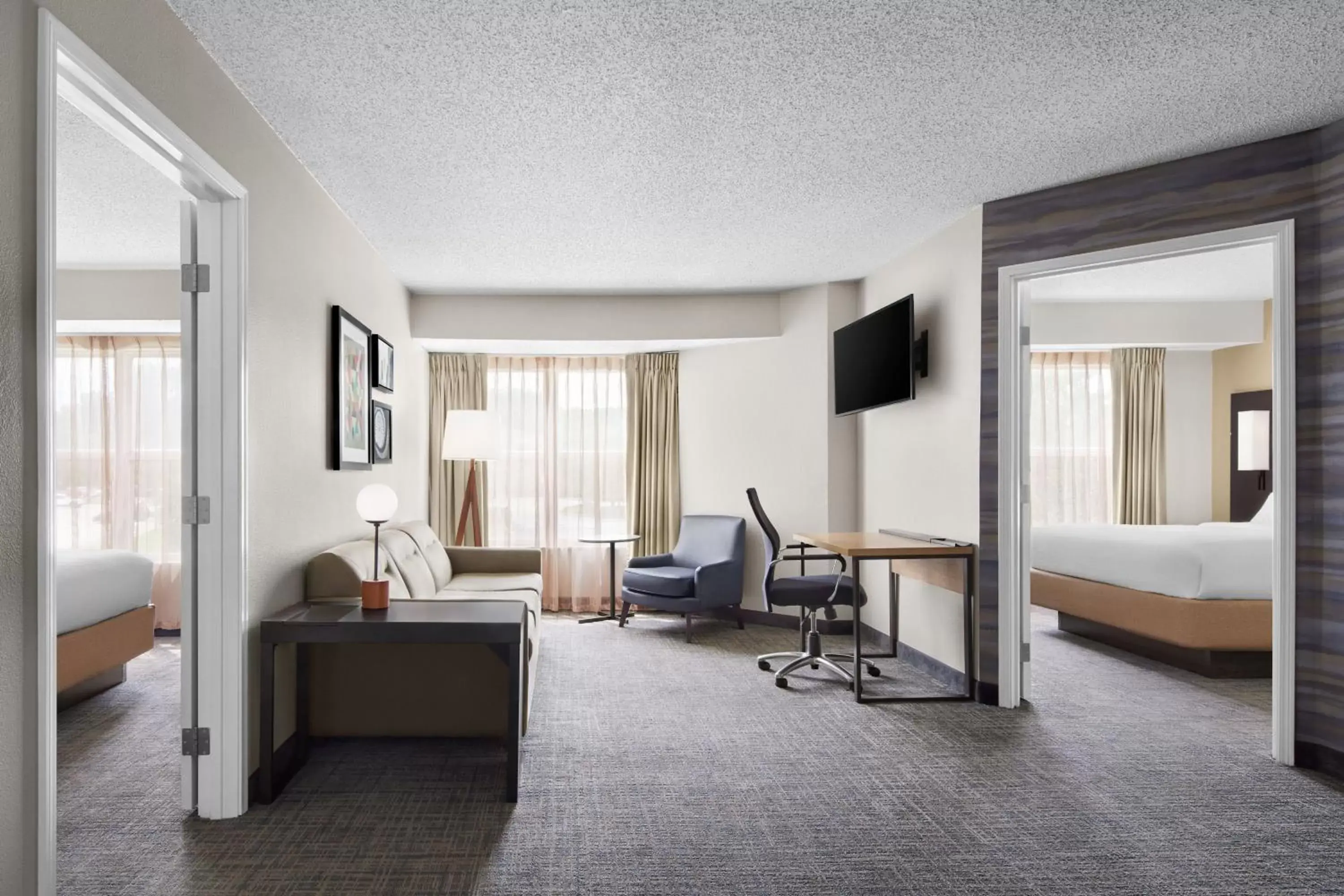 Bedroom, Seating Area in Residence Inn Indianapolis Northwest