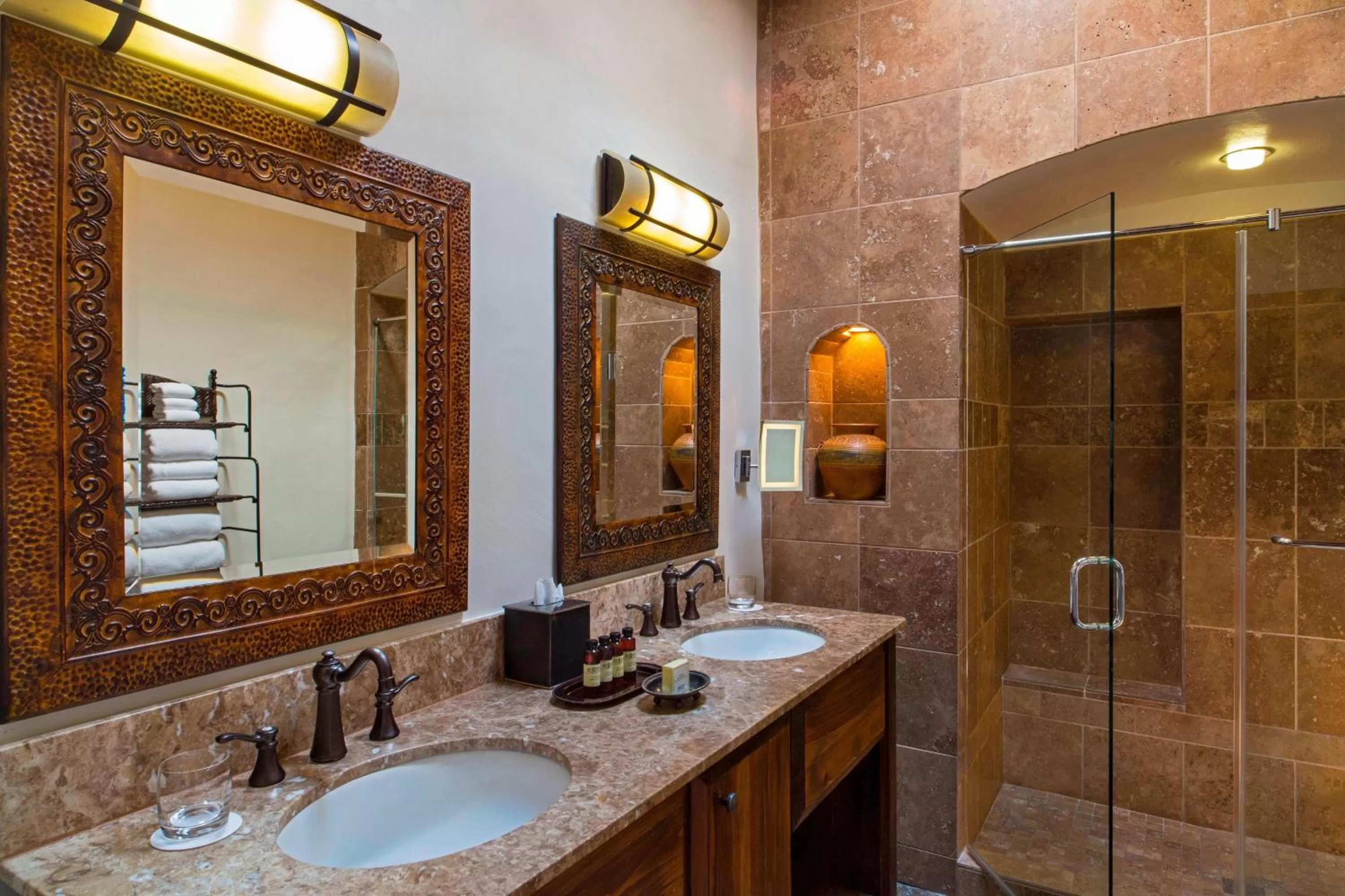 Bathroom in La Posada De Santa Fe, a Tribute Portfolio Resort & Spa
