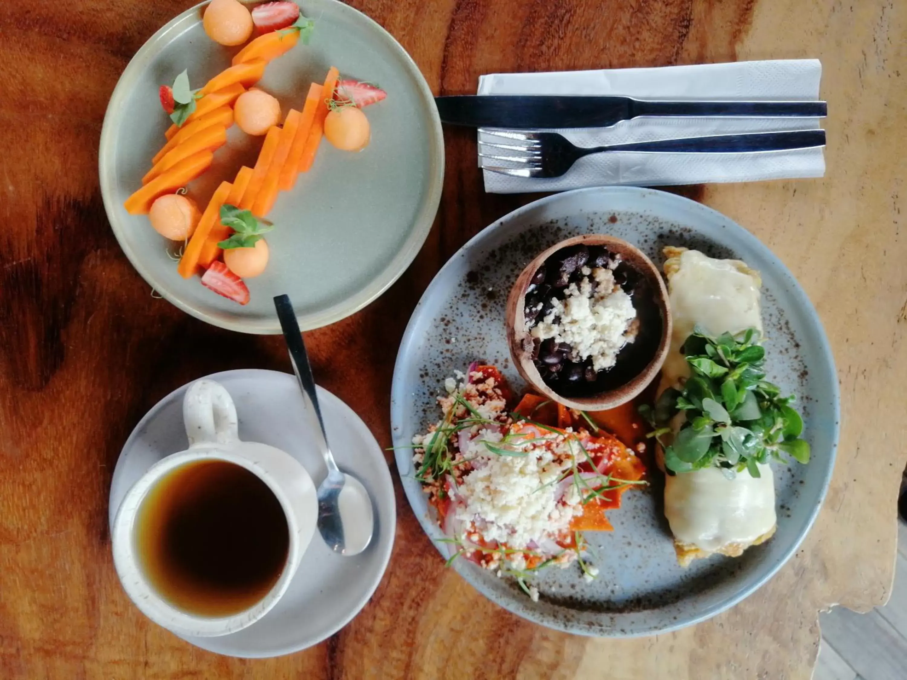 Breakfast, Food in Hotel Casa de Arte Gallery and Pool