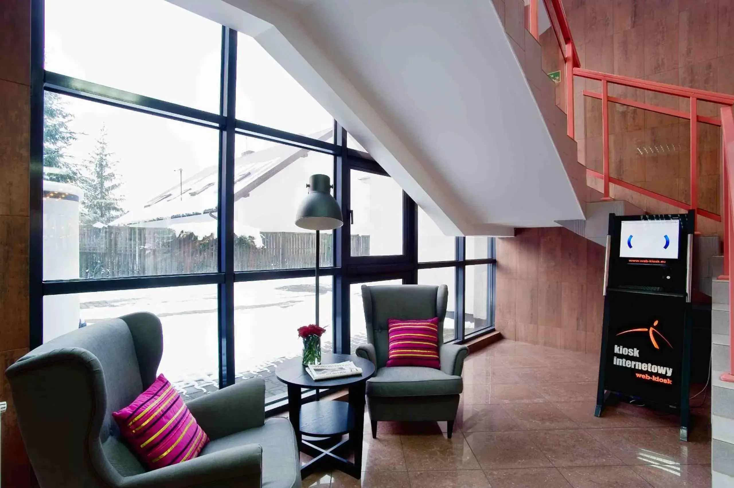 Lobby or reception in Hotel Galicya Lobby or reception in Hotel Galicya