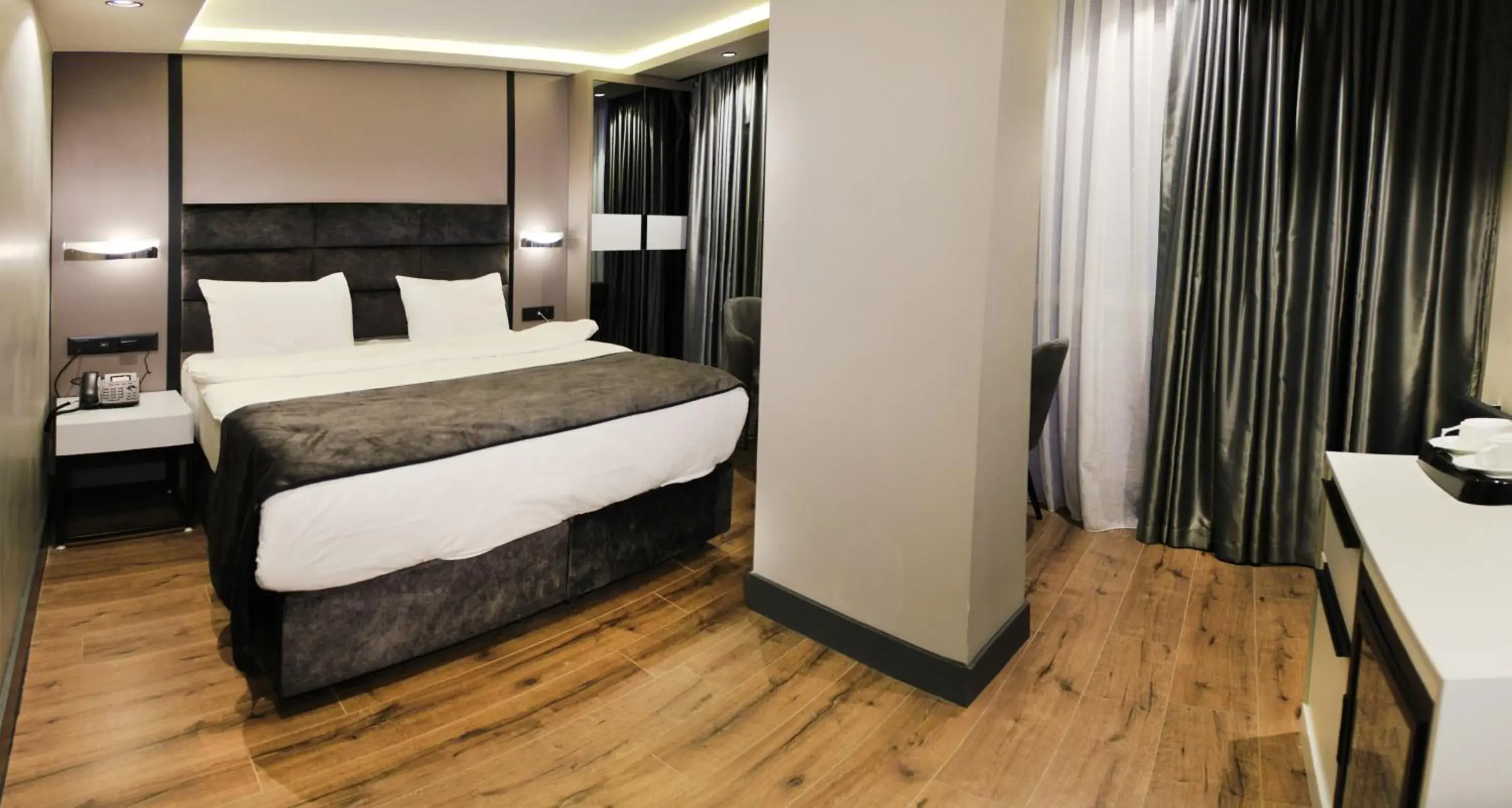 Bed in FRT AİRLİNES OTEL