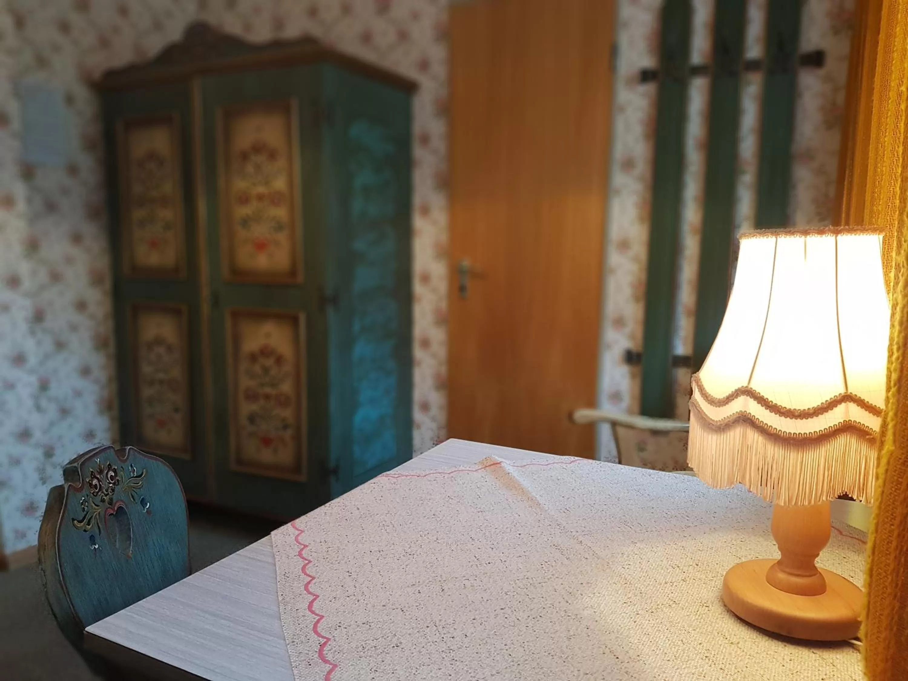 Seating area, Bed in Hotel Landhaus Sonnenhof