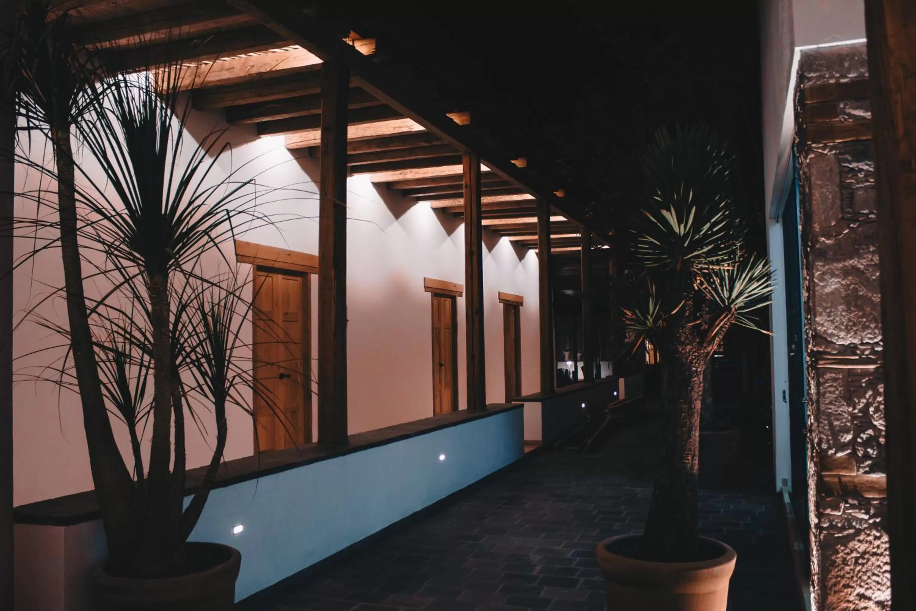 Patio in Hotel Casa Iturbe