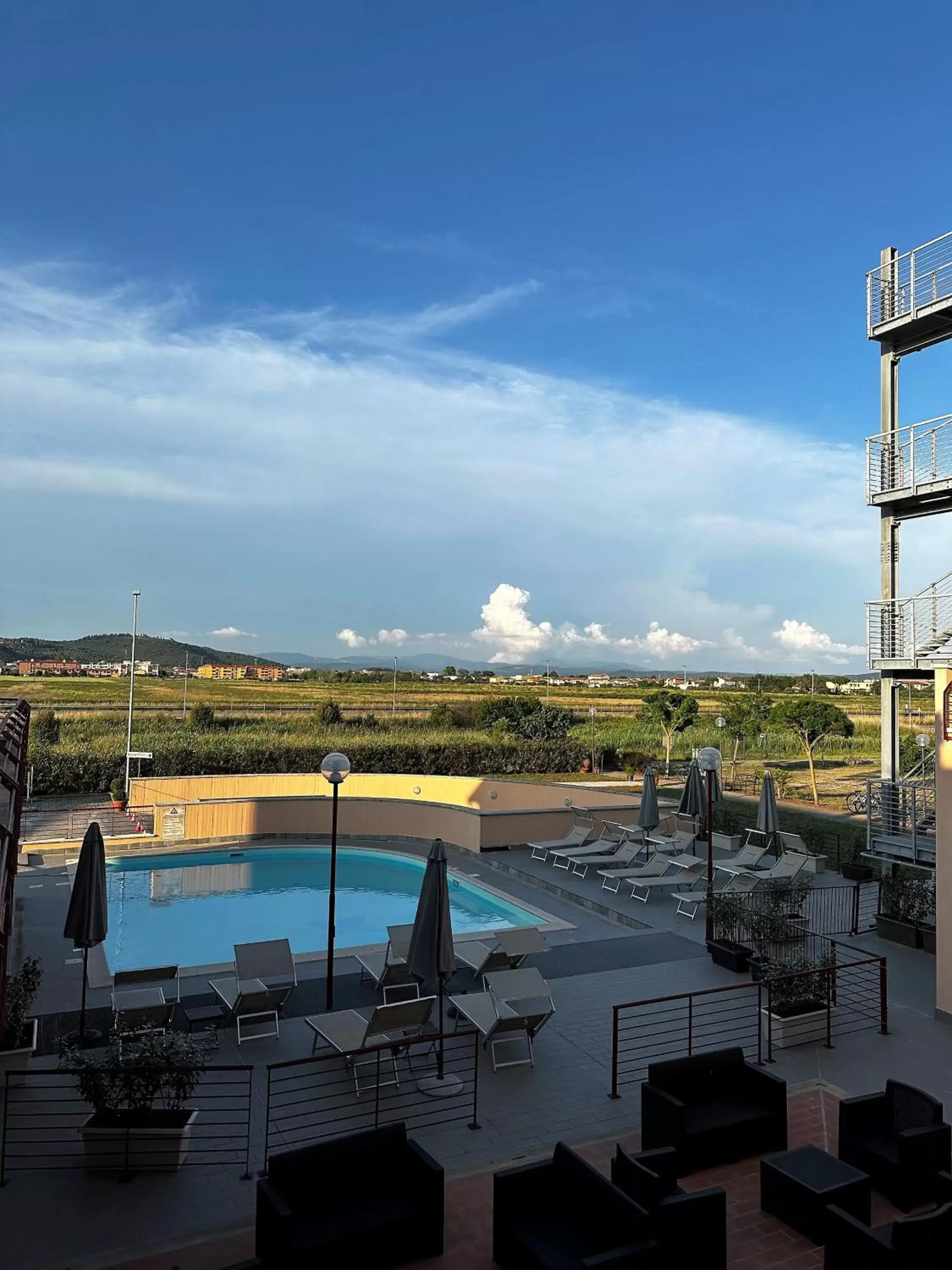 Solarium in Hotel Grecale - Venturina Terme