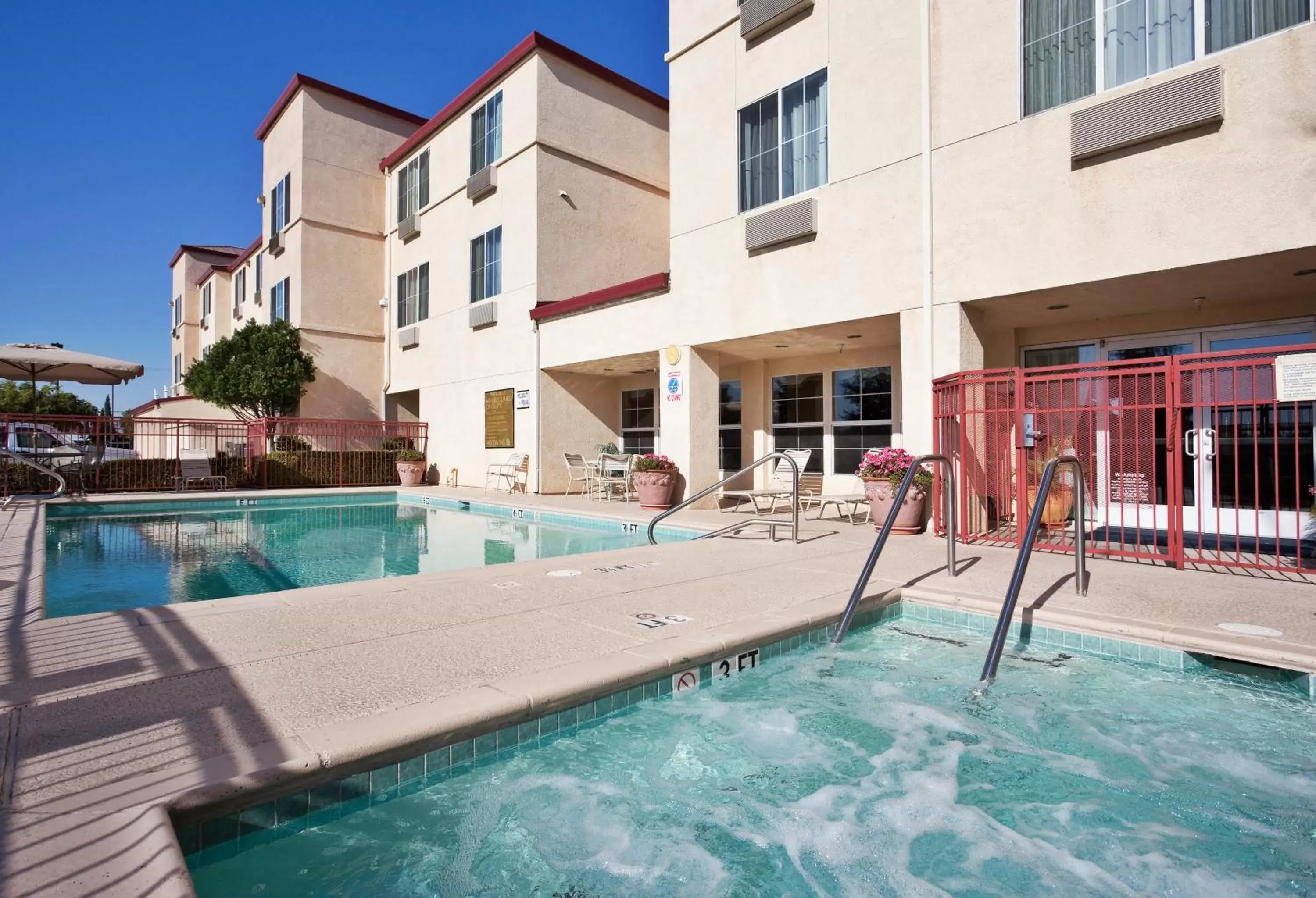 Lobby or reception, Swimming Pool in Holiday Inn Express & Suites Tracy, an IHG Hotel