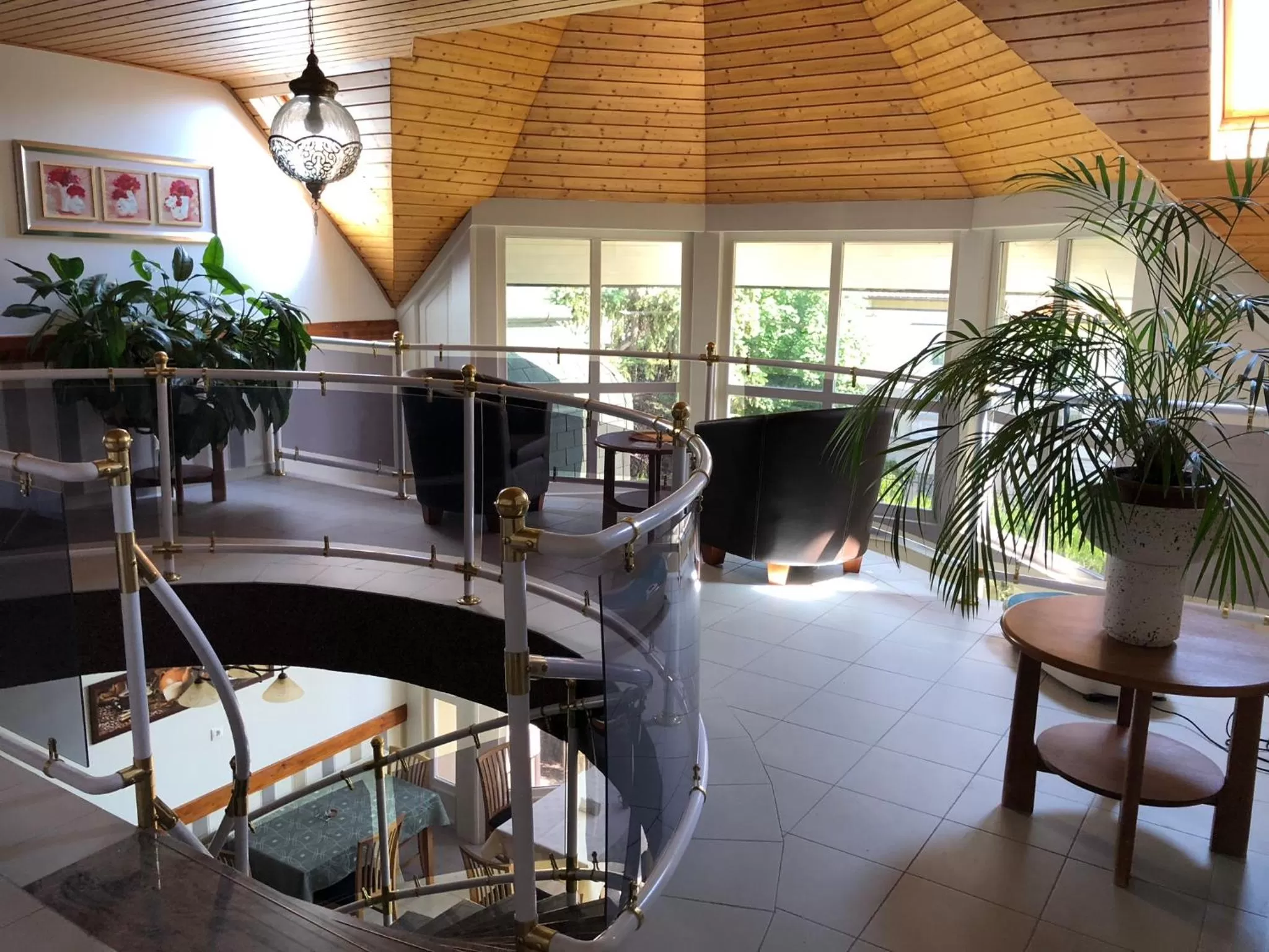 Seating area in Zöldtető Panzió