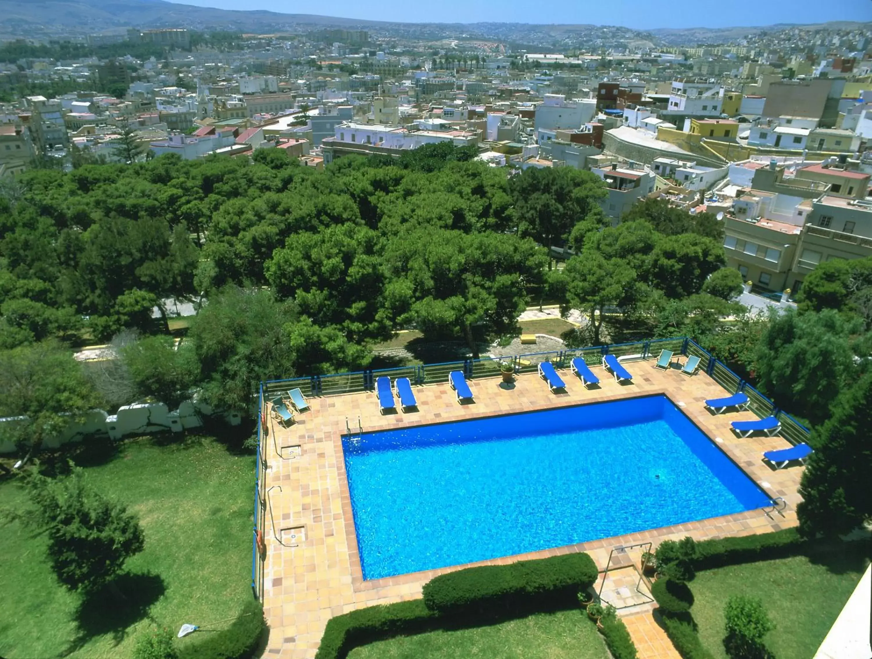 Swimming pool, Pool View in Parador de Melilla