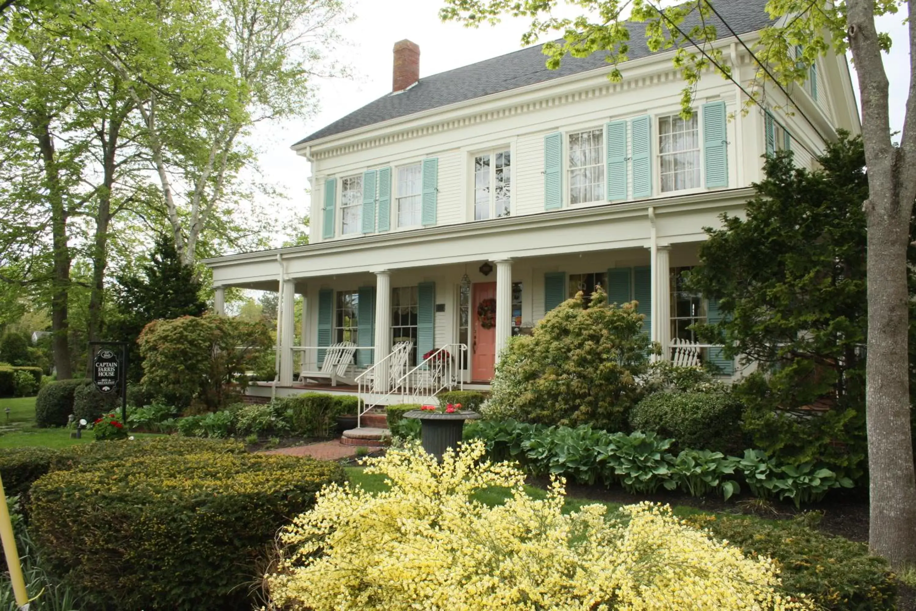 Bird's eye view, Property Building in Captain Farris House