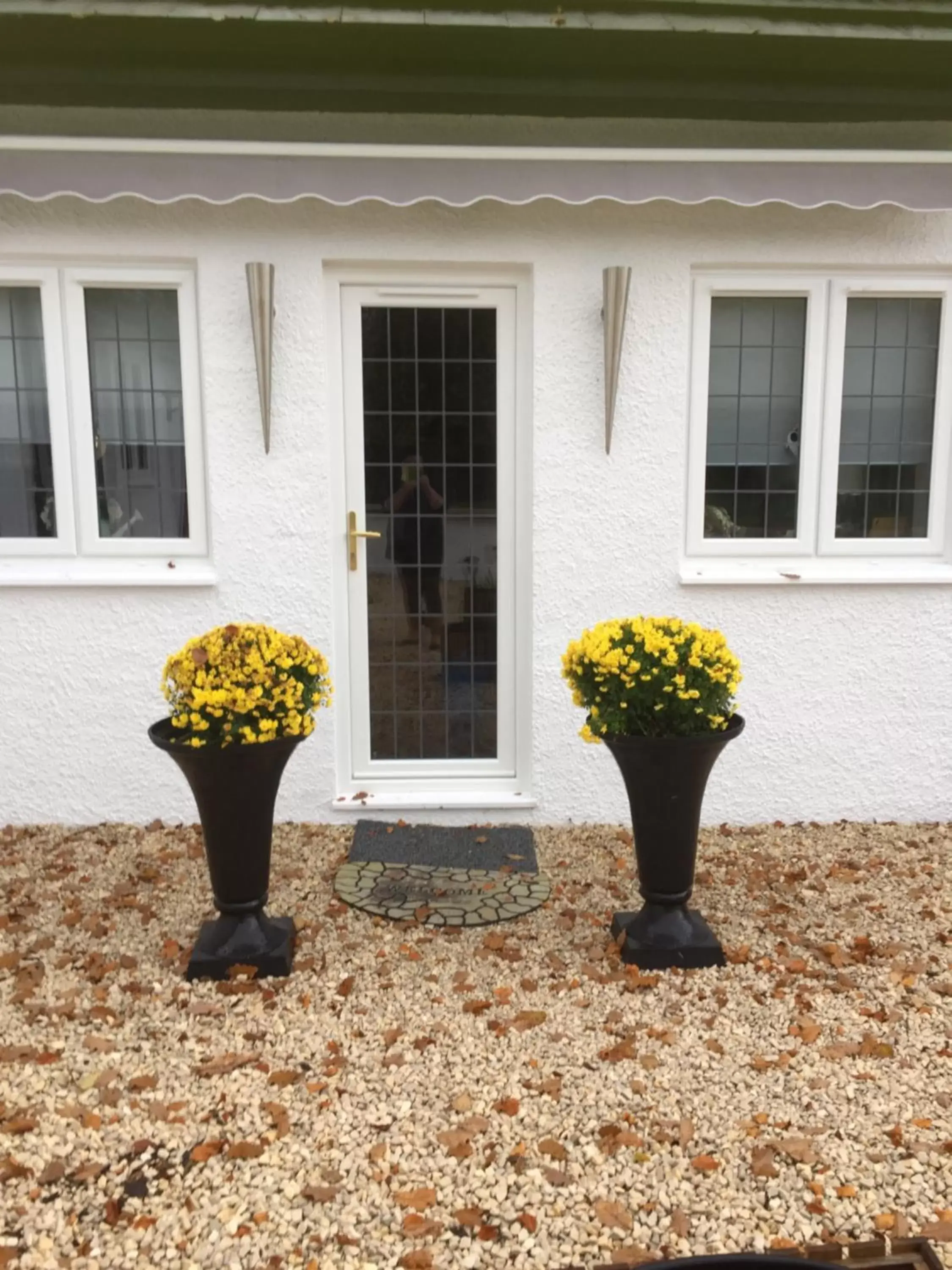 Patio in Retreat at The Knowe Auchincruive Estate