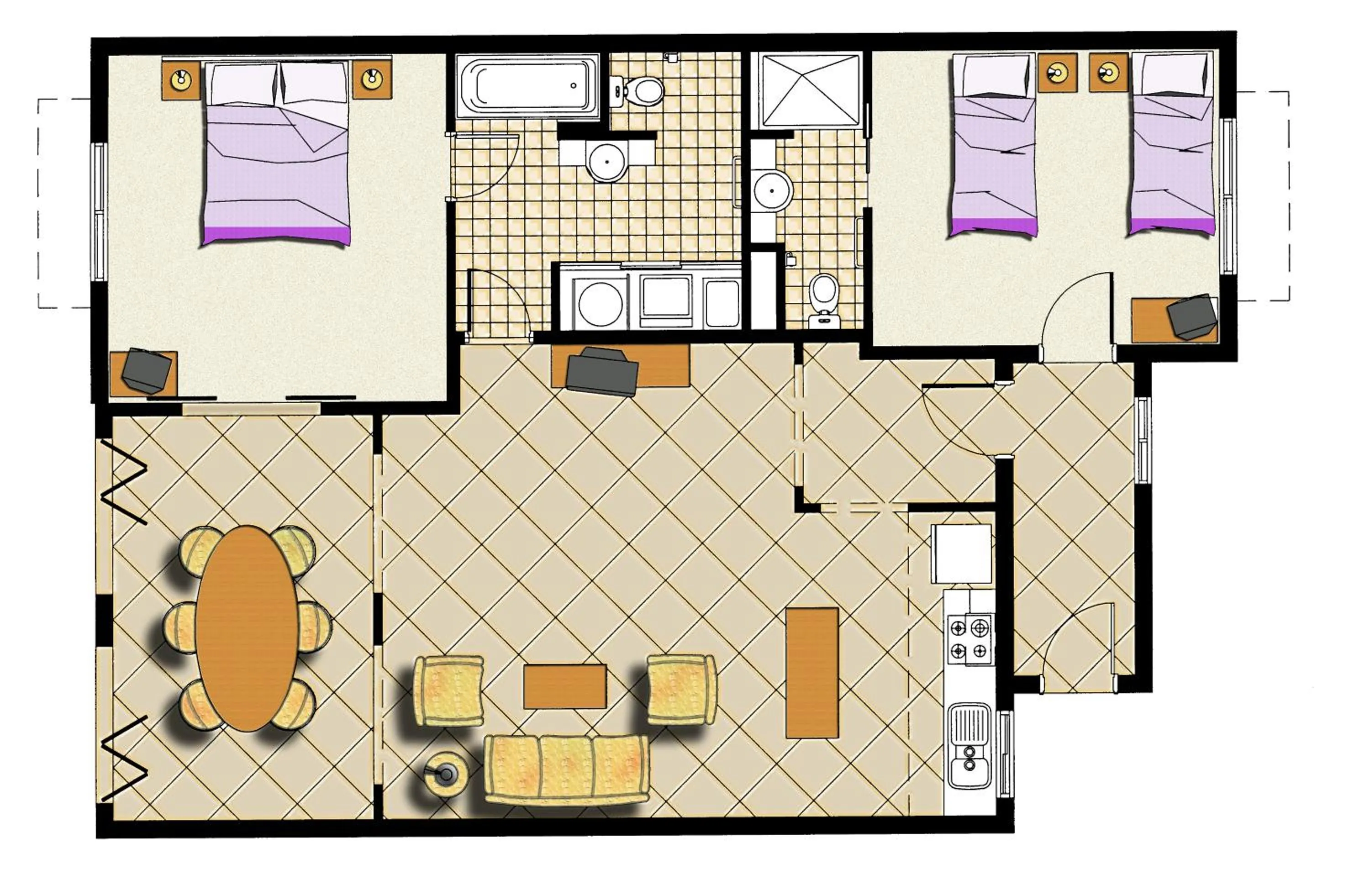 Decorative detail in Mango Lagoon Resort & Wellness Spa