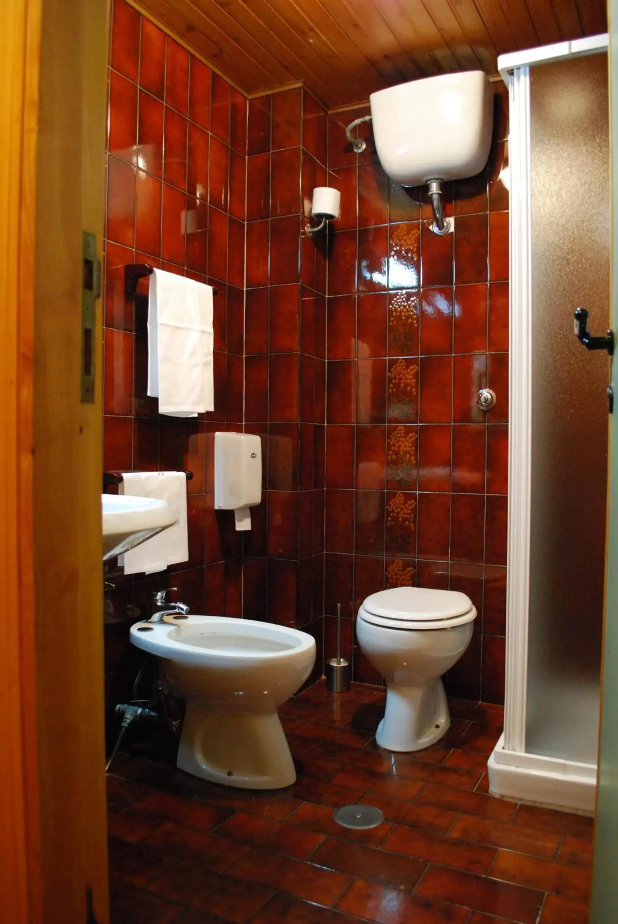 Bathroom in Hotel Tre Torri