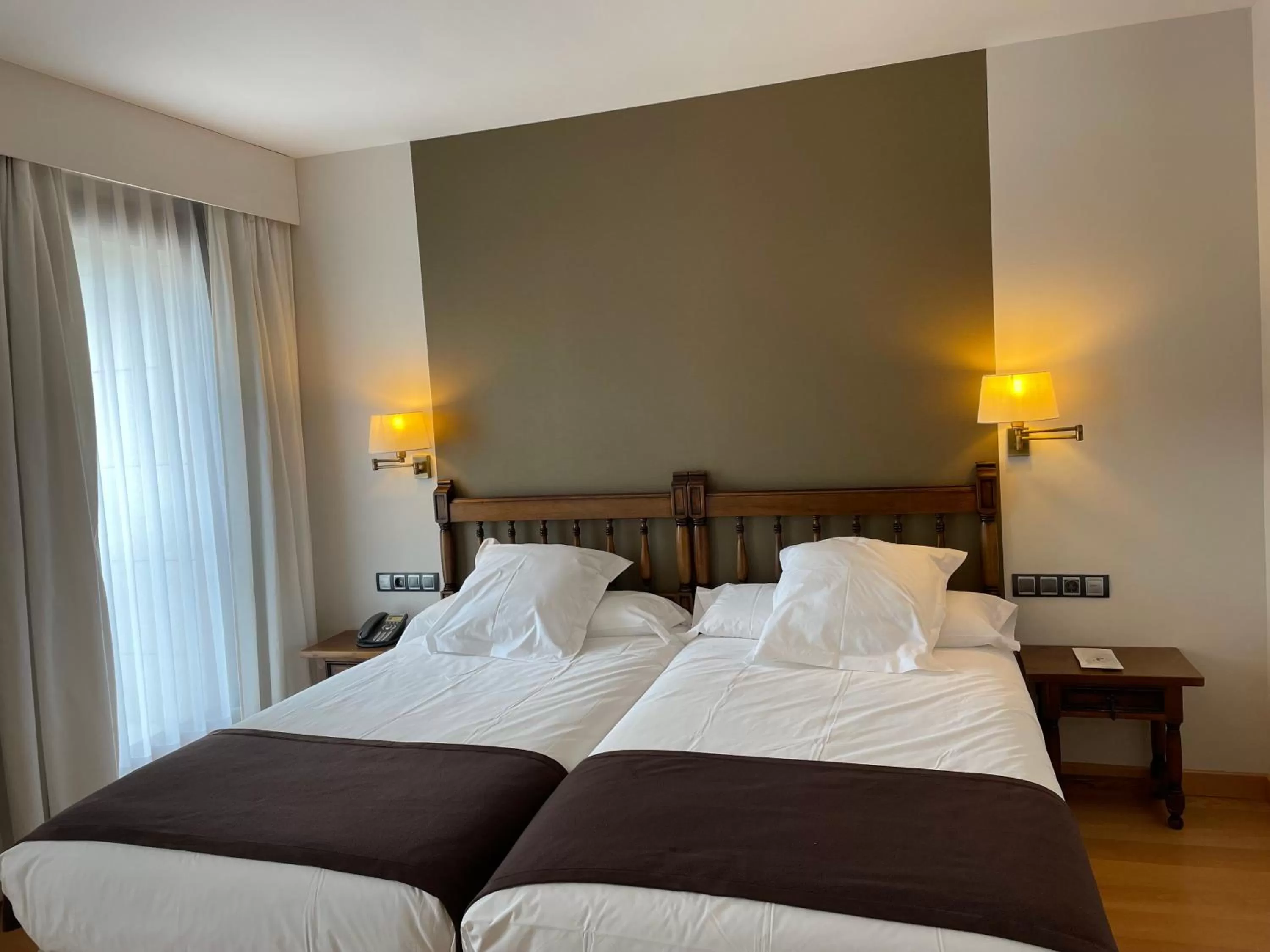 Bed in Parador de Puebla de Sanabria