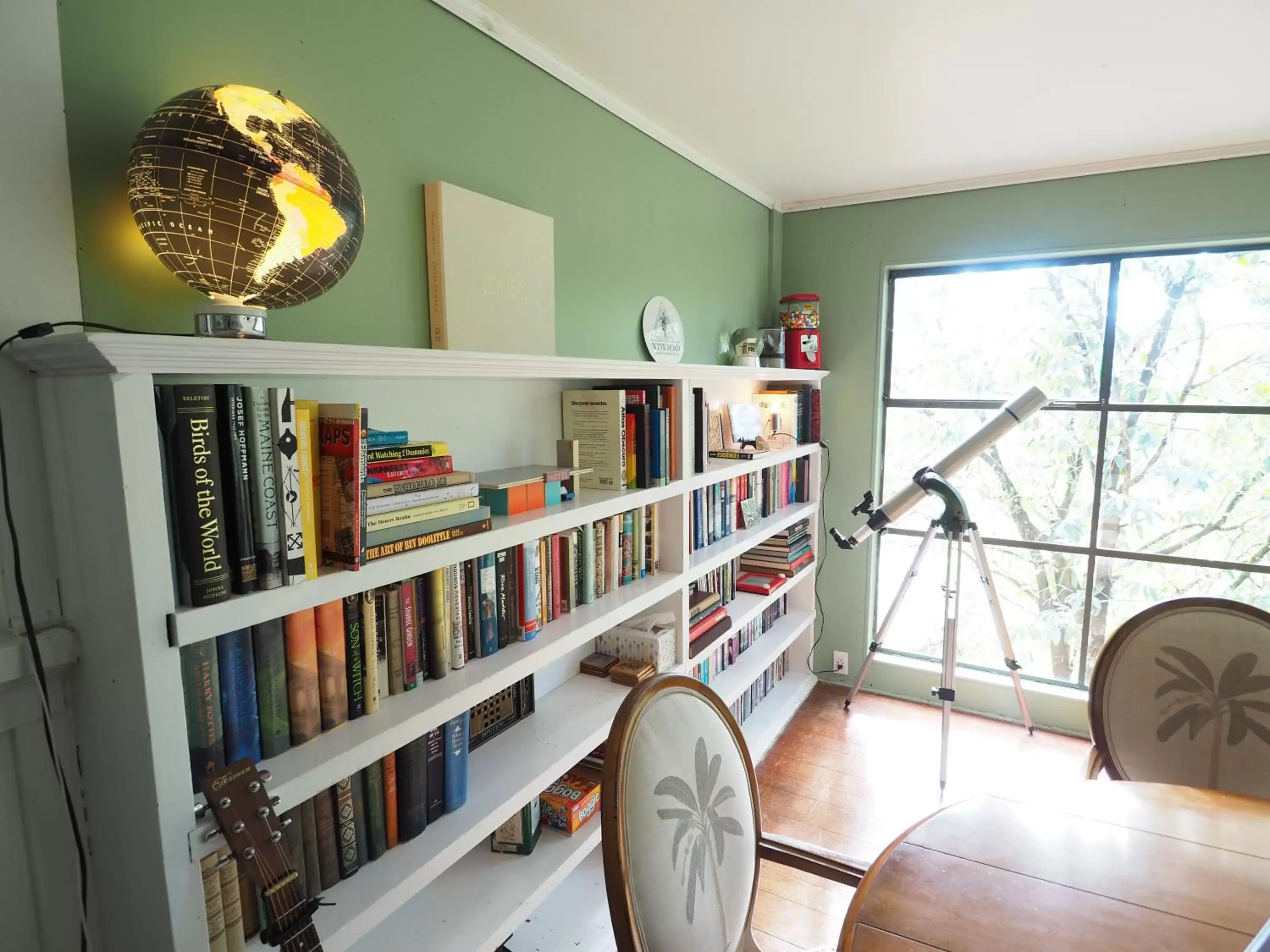 Library in Mine and Farm, The Inn at Guerneville, CA