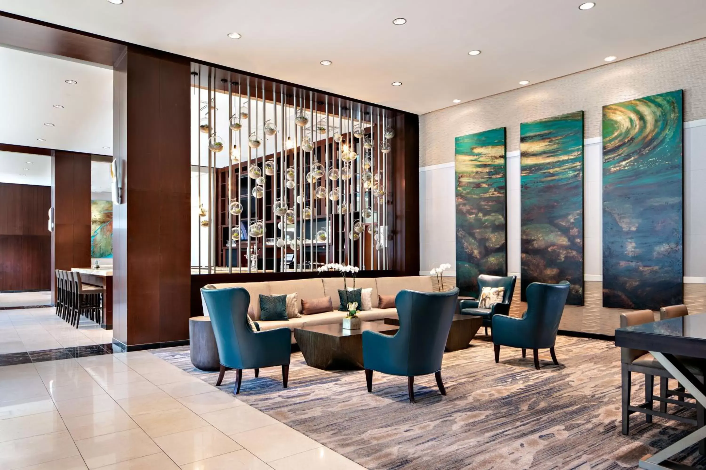 Lobby or reception, Lounge/Bar in The Westin Memphis Beale Street