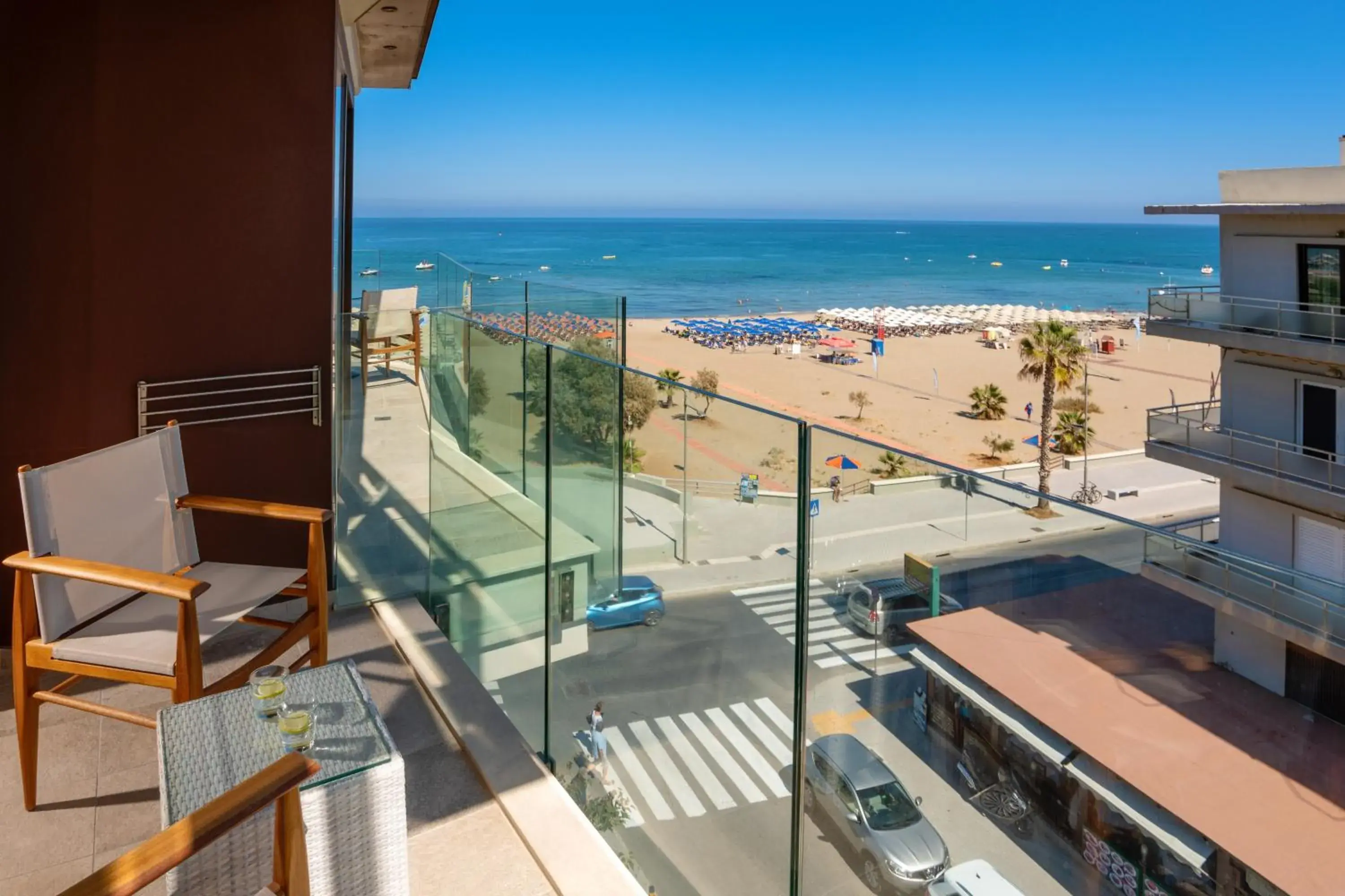 Balcony/Terrace in Kriti Beach Hotel