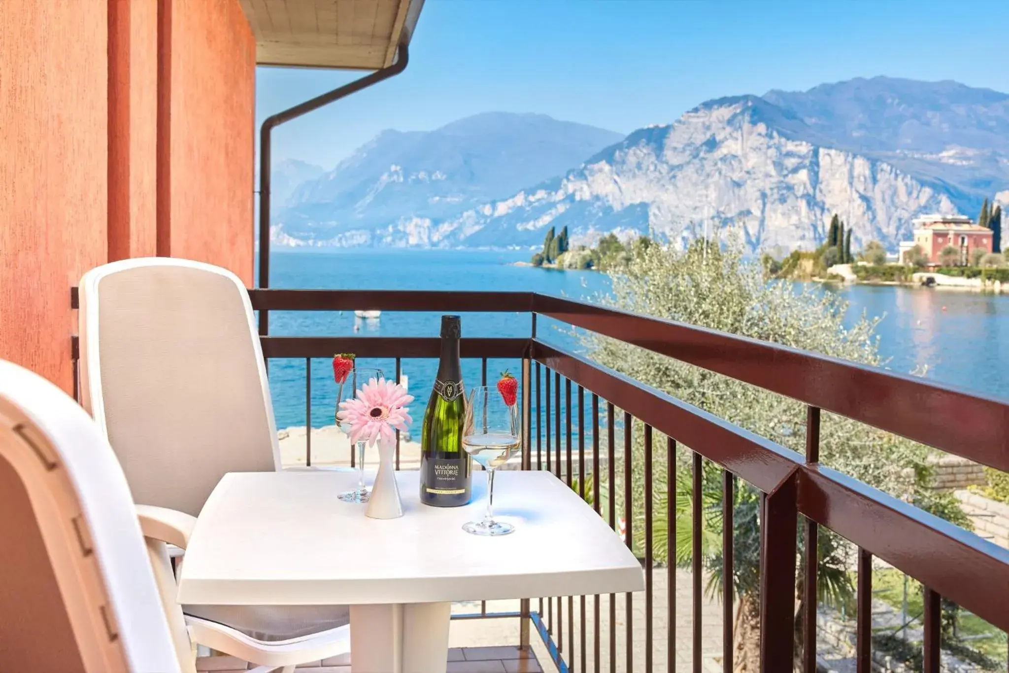 Balcony/Terrace in Beach Hotel Rosa