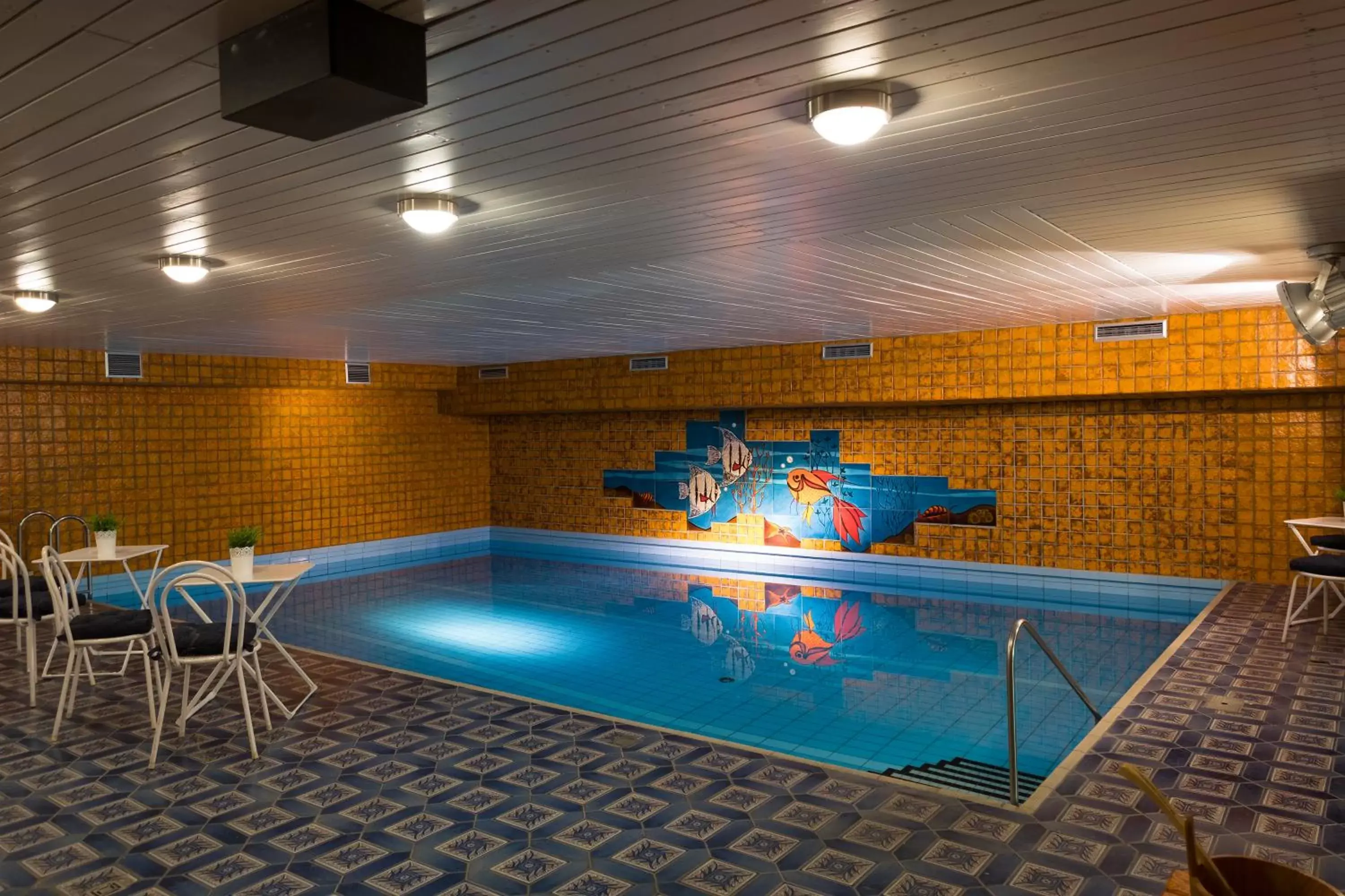 Swimming Pool in Kleinhuis Hotel Mellingburger Schleuse