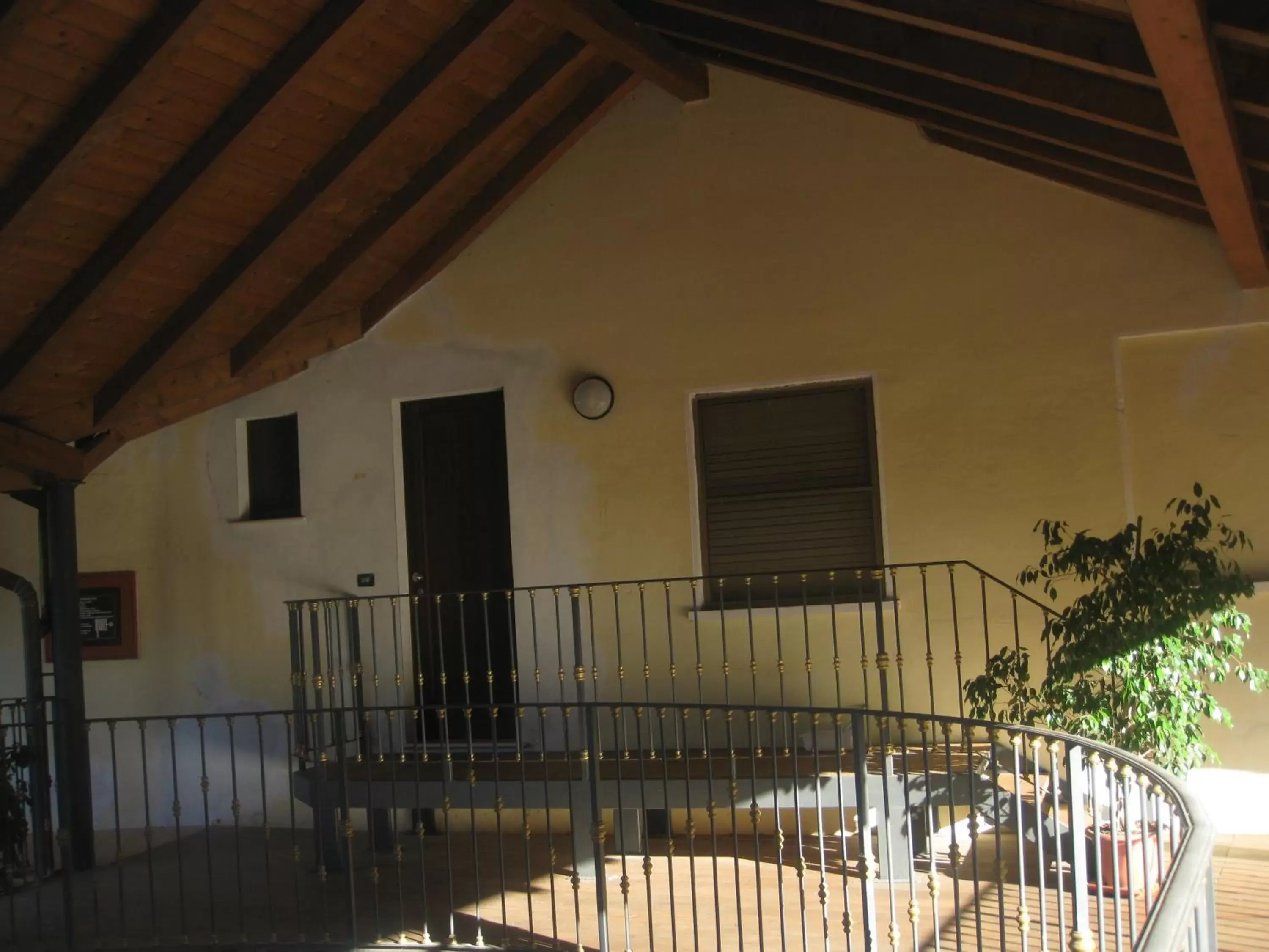 Balcony/Terrace in Albergo Giardino