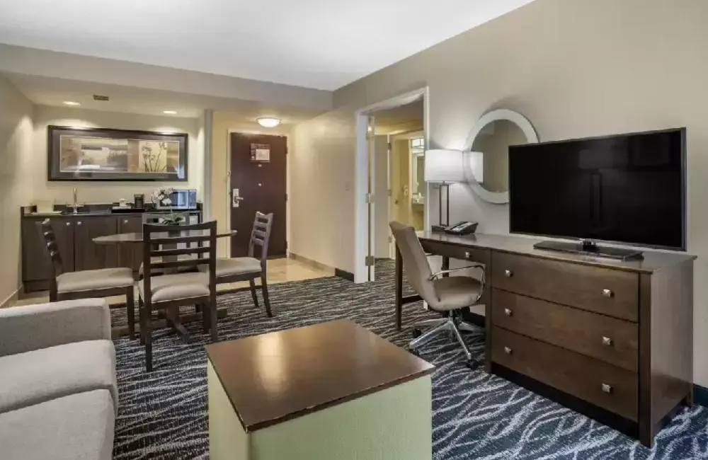 TV/Entertainment Center in Comfort Inn and Suites Newark