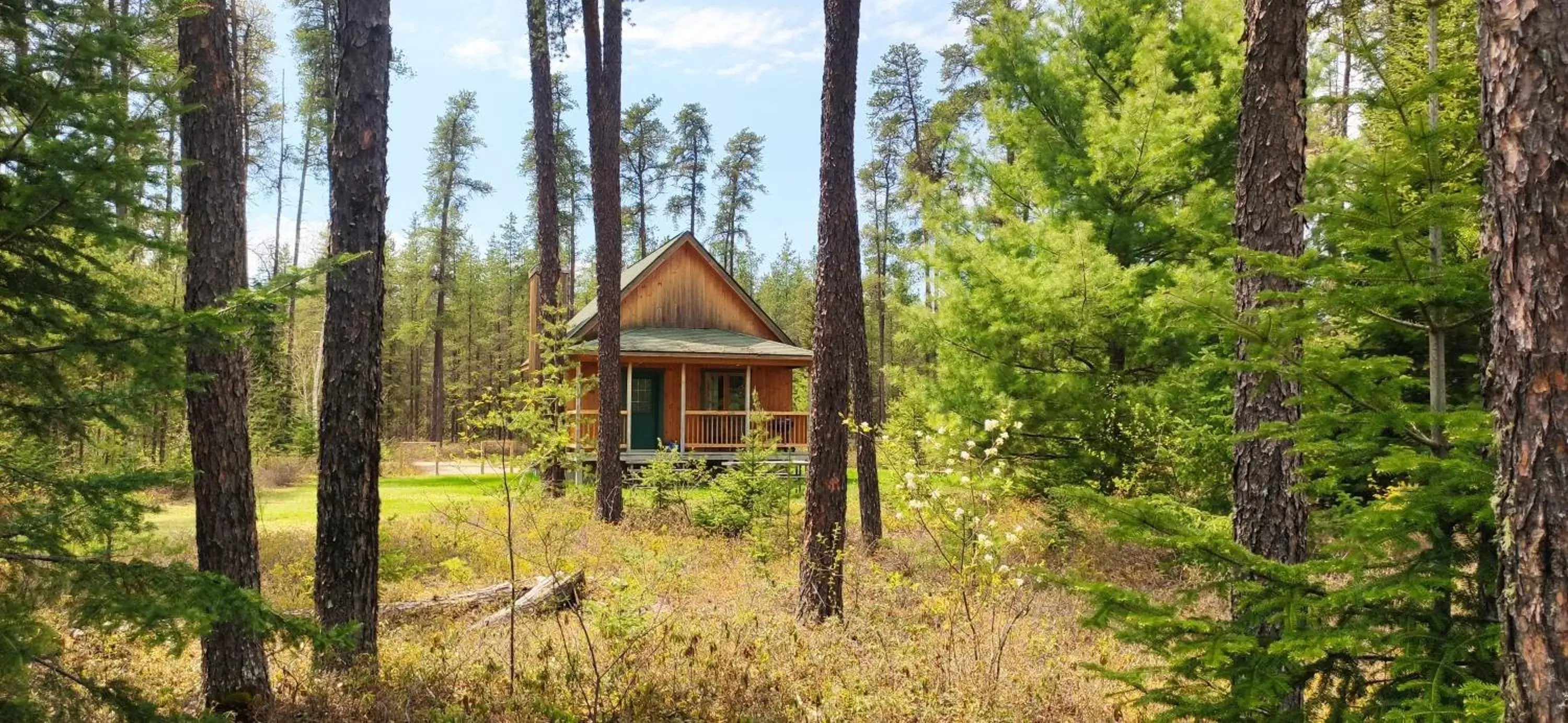 View (from property/room), Garden in Camp Taureau - Altaï Canada